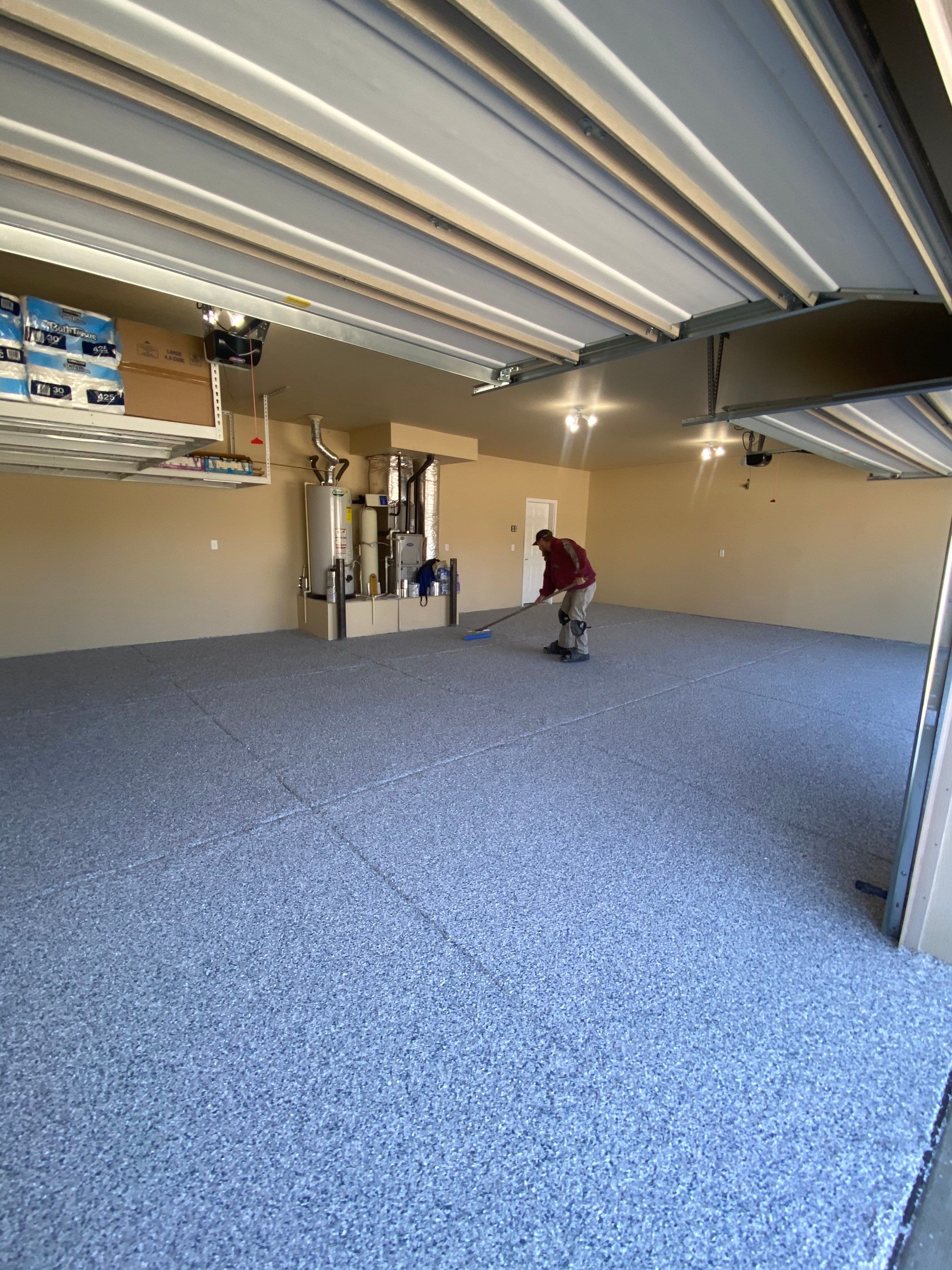 Driveway using Greystone 1/8" by Croc Coatings, LLC