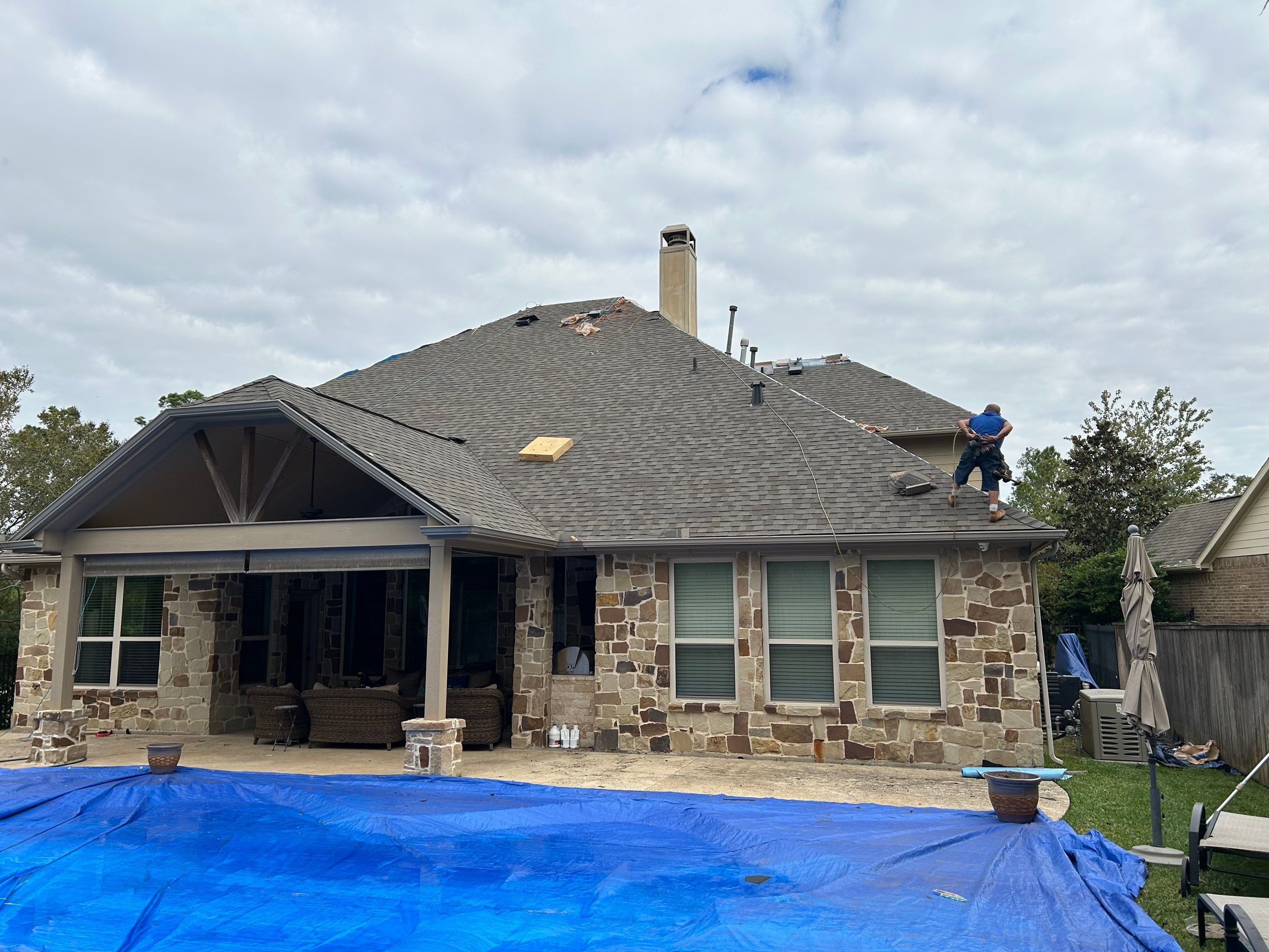 Project in Spring by All-Pro Roofing