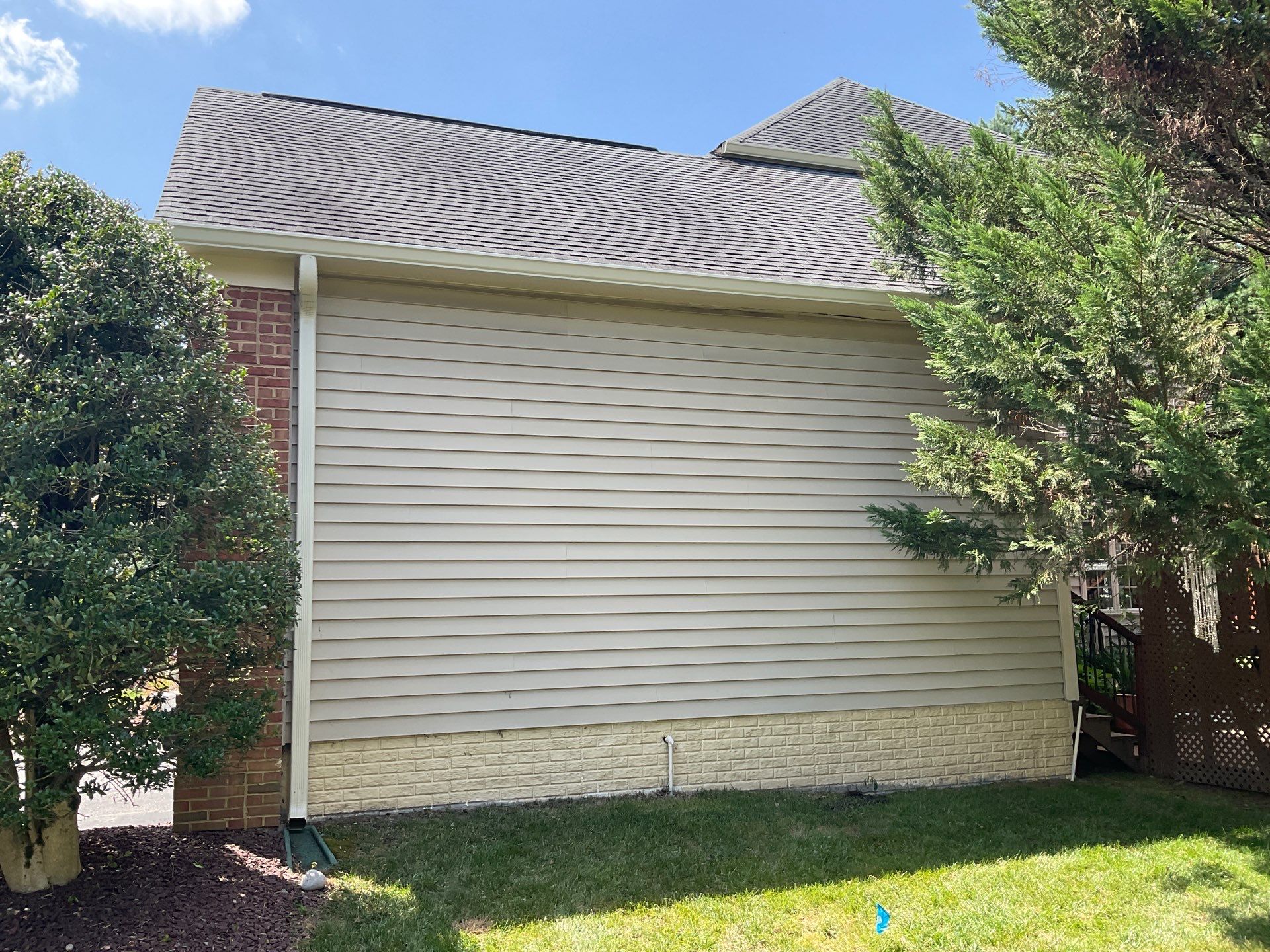 New Gutters, New Floor, New steps, New Paint job by Alpha Design Services