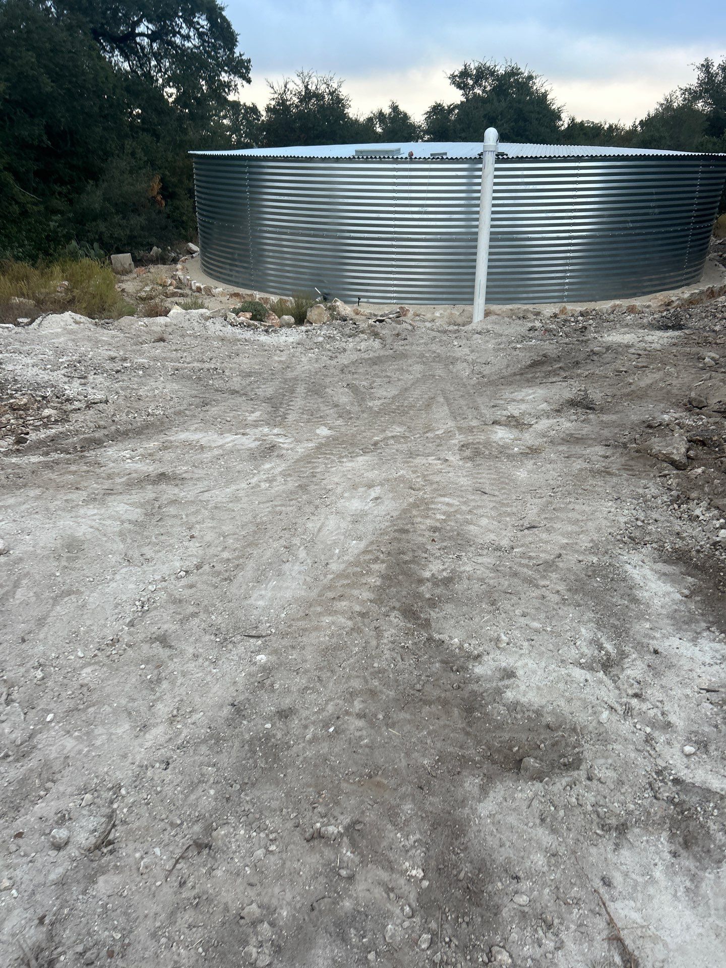 55.2K - Dome - Silver using Aqualine Tank - 3602D by Hill Country Rain Water