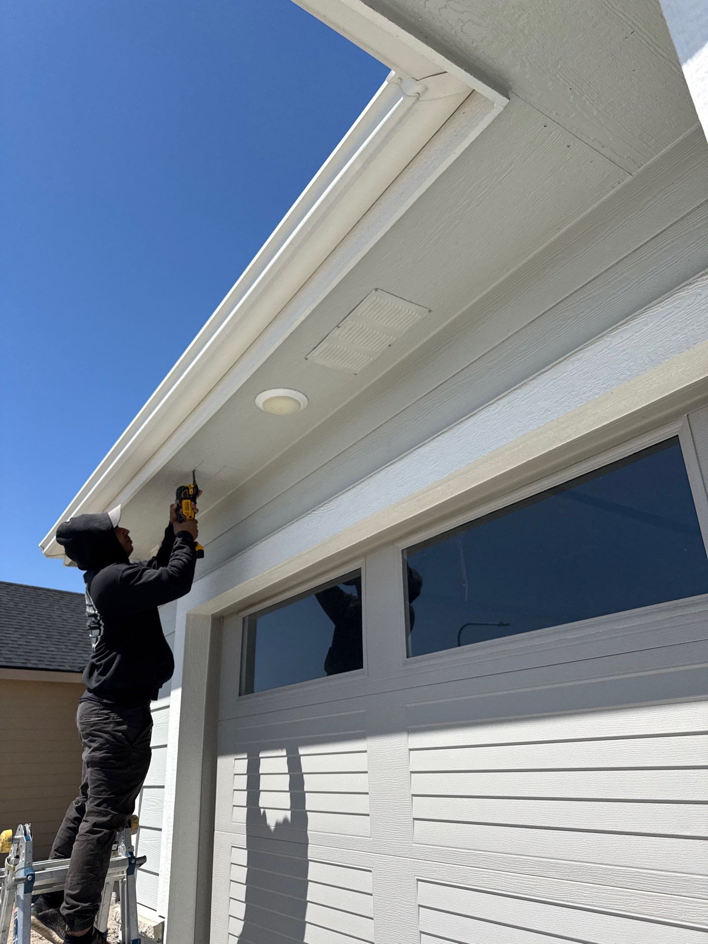Siding Repair and Soffit Ventilation Upgrades in Valley, NE by Crows Roofing LLC