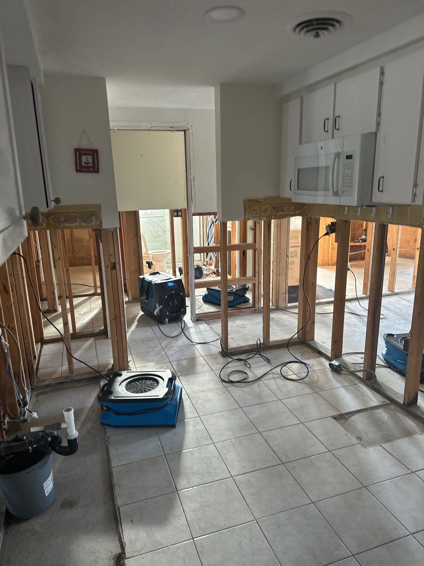 Hurricane Damage using Drying Equipment by SuperClean 