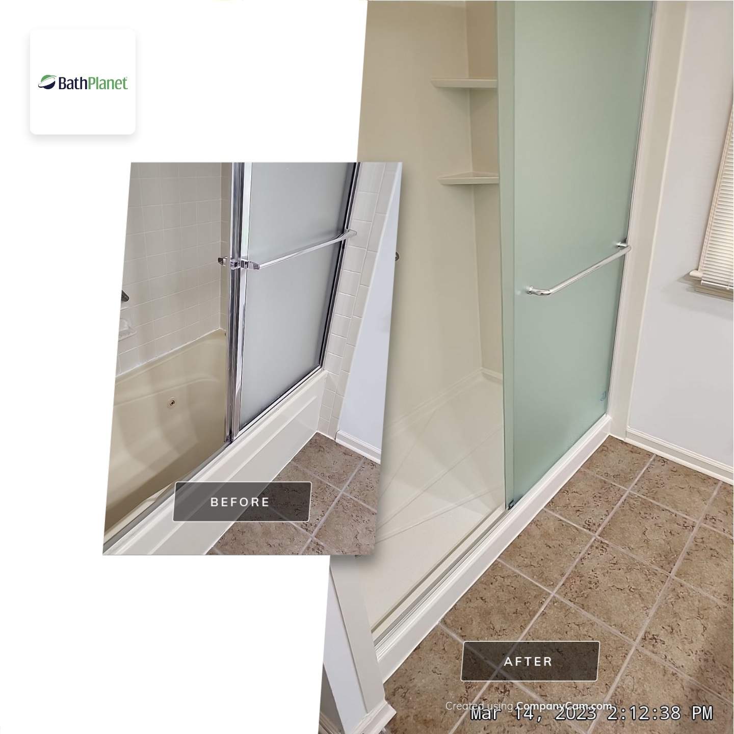 Tub to Shower by BathPlanet SW Virginia