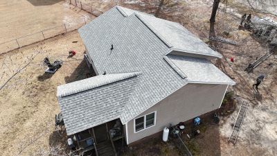 Roof Replacement by hail and wind damage