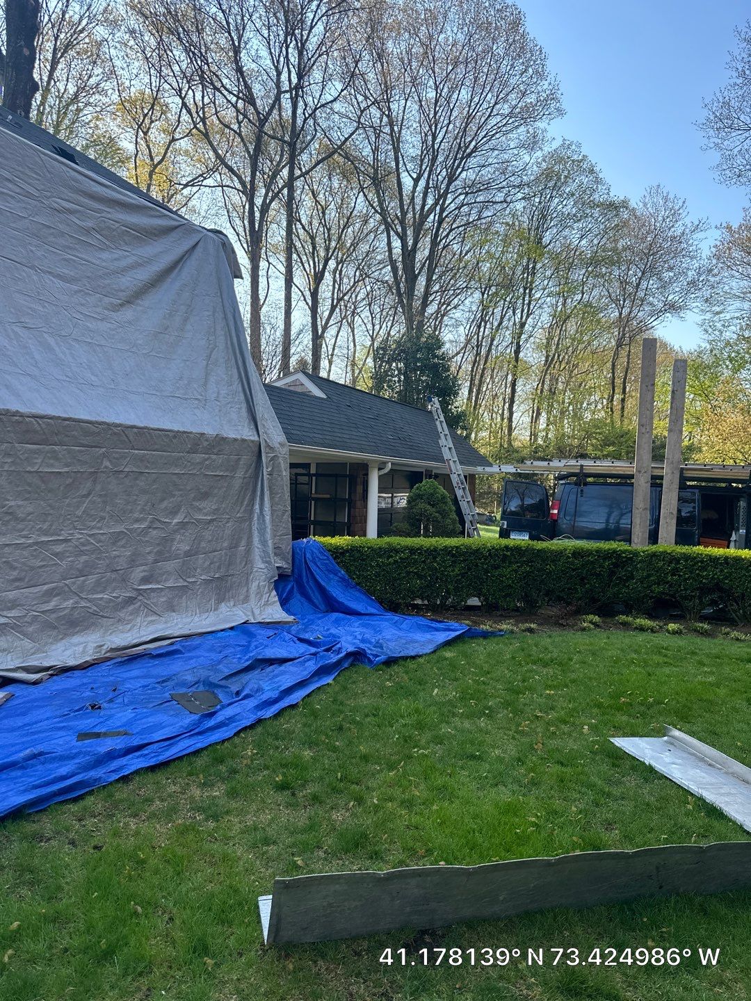 Residential Roofing Installation using Owens Corning TruDefinition Duration - Estate Gray by A Plus Exterior