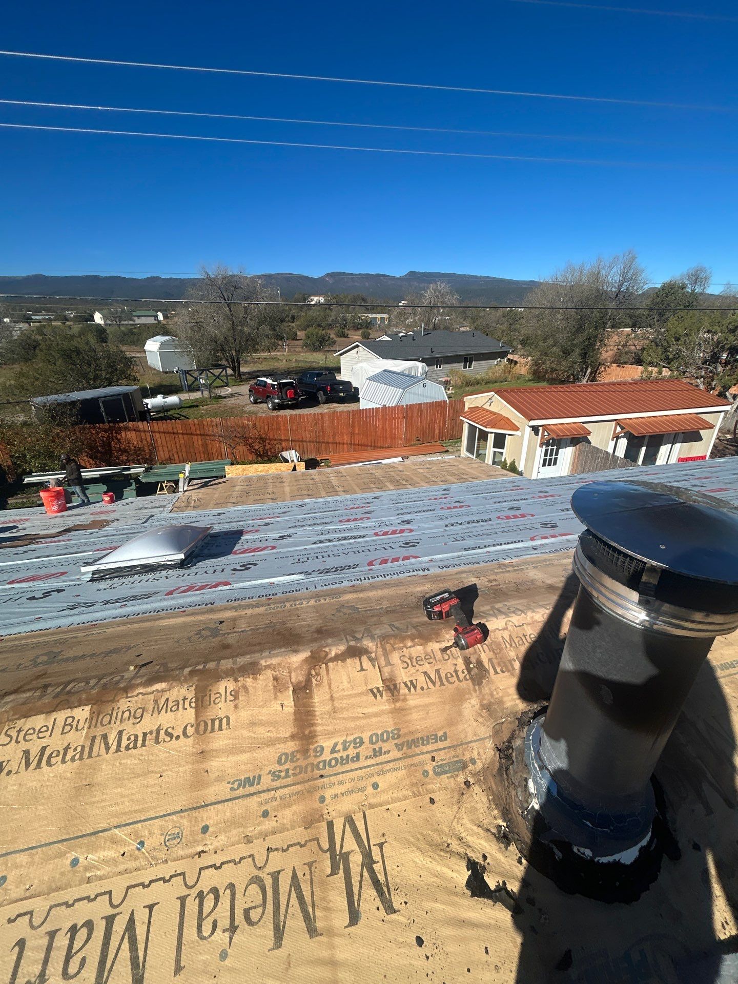 Project in Sandia Park by Ark Light Construction