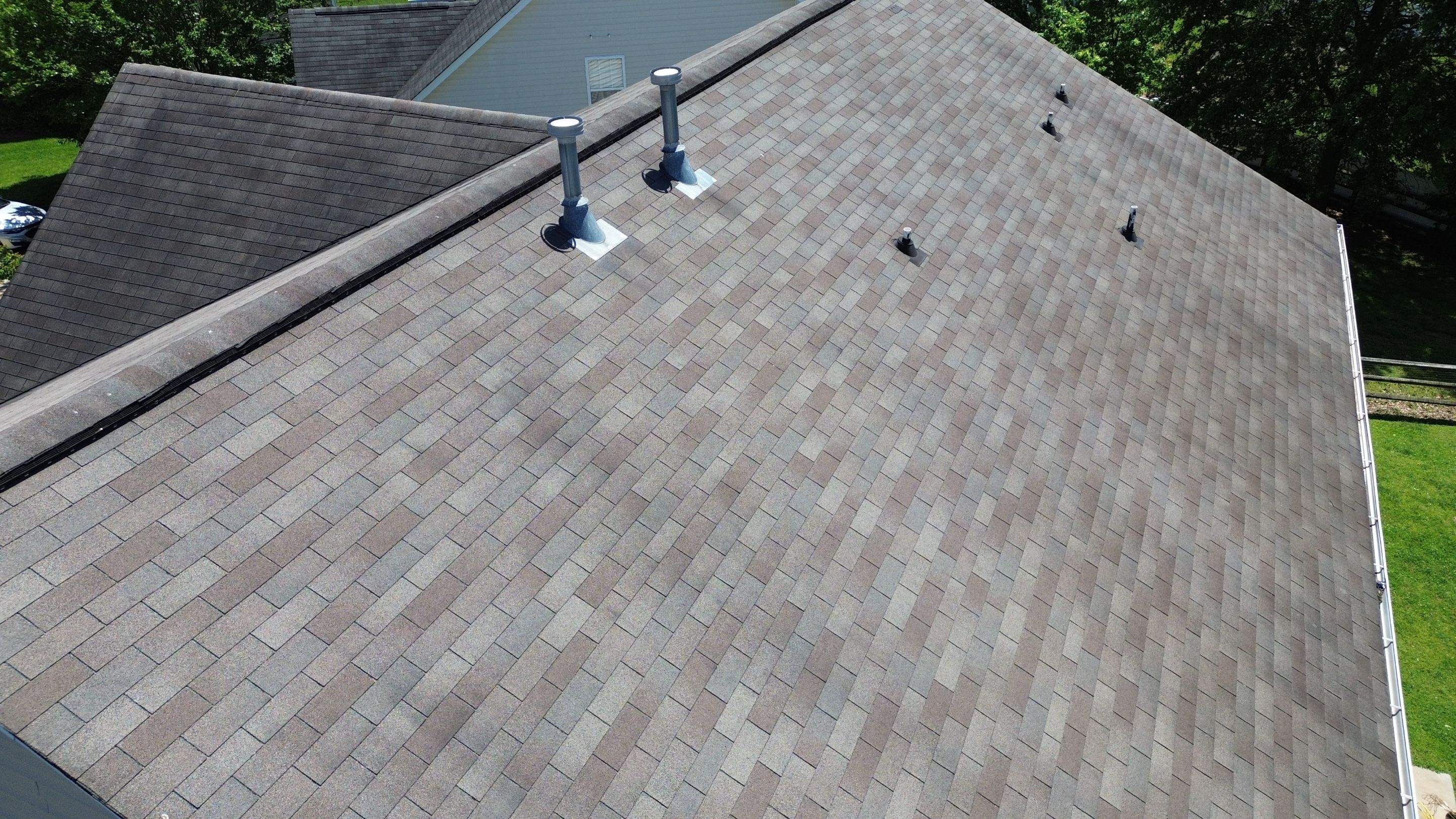 Roof replacement by hail and wind damage by Just Brilliant Restoration JBR