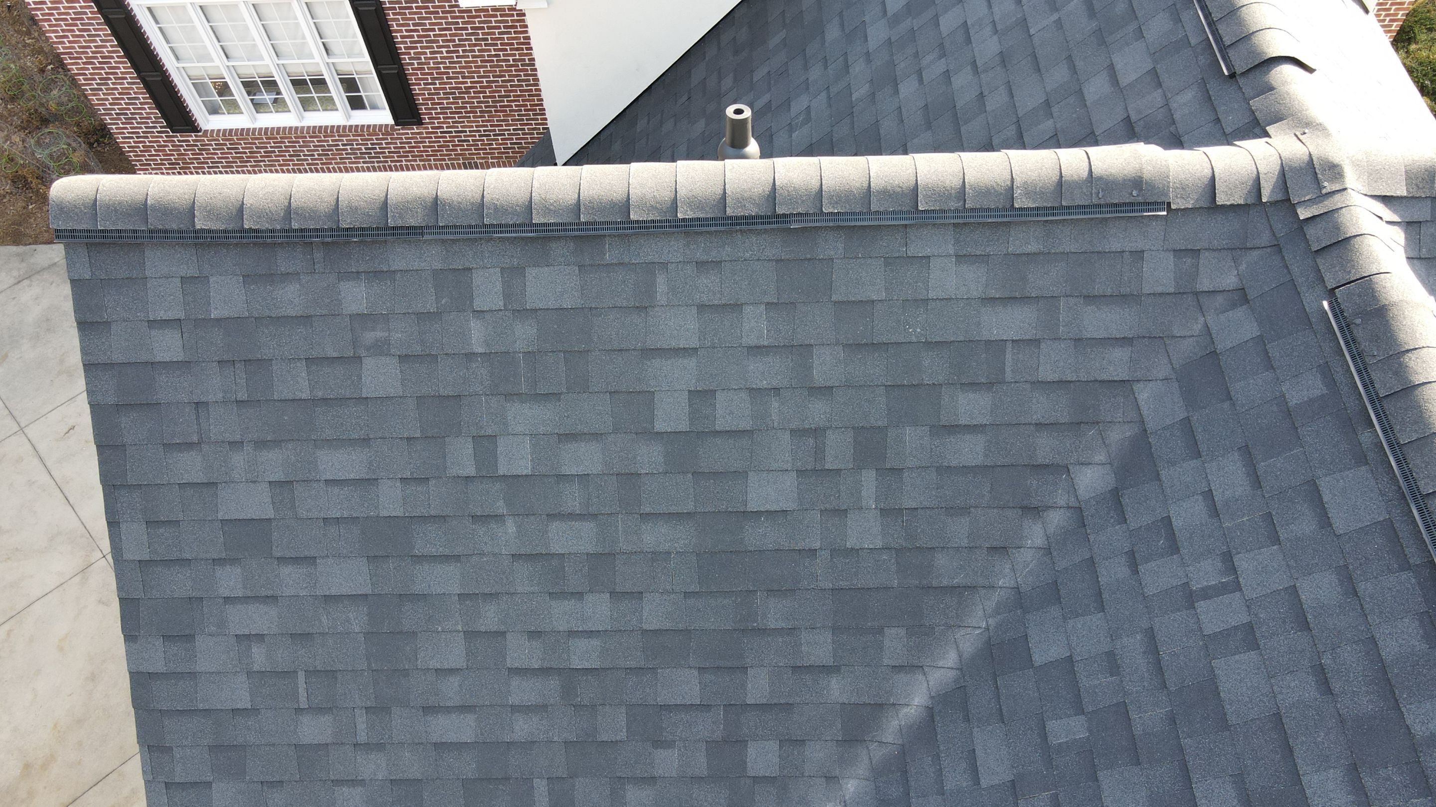 Residential Roofing Installation using Owens Corning Duration Williamsbur Gray by Indigo State Roofing