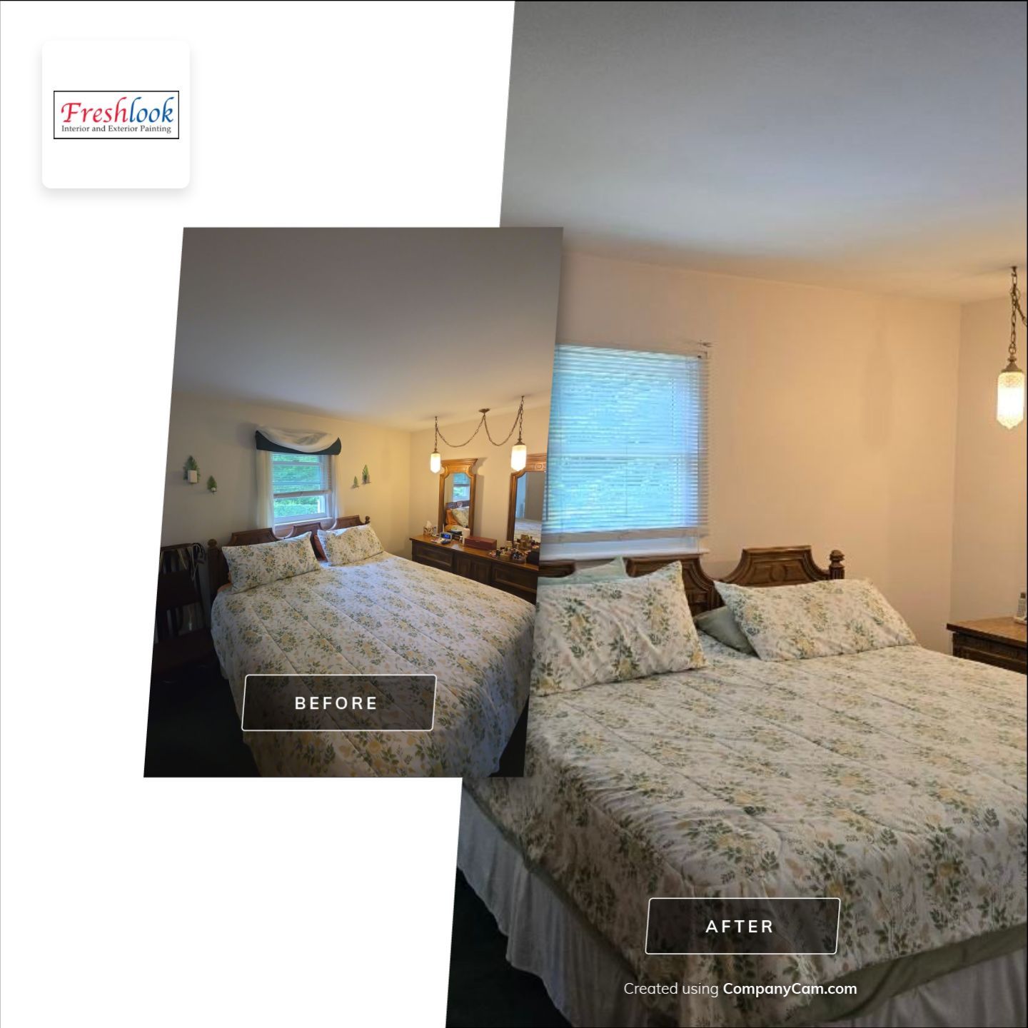 Bedroom & Master Bathroom Painting in Upper Chichester, PA by Freshlook Painting