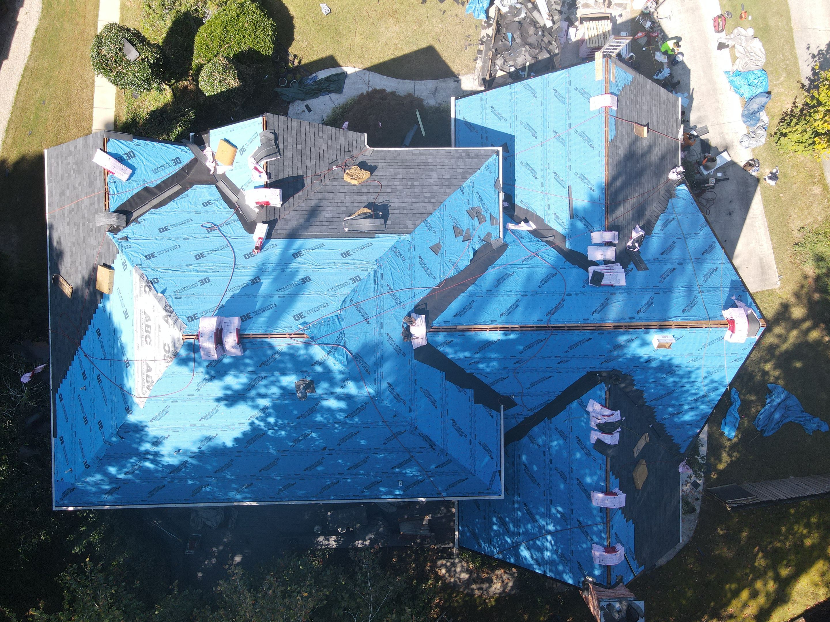 Residential Roofing Installation using Owens Corning by Inspector Roofing and Restoration