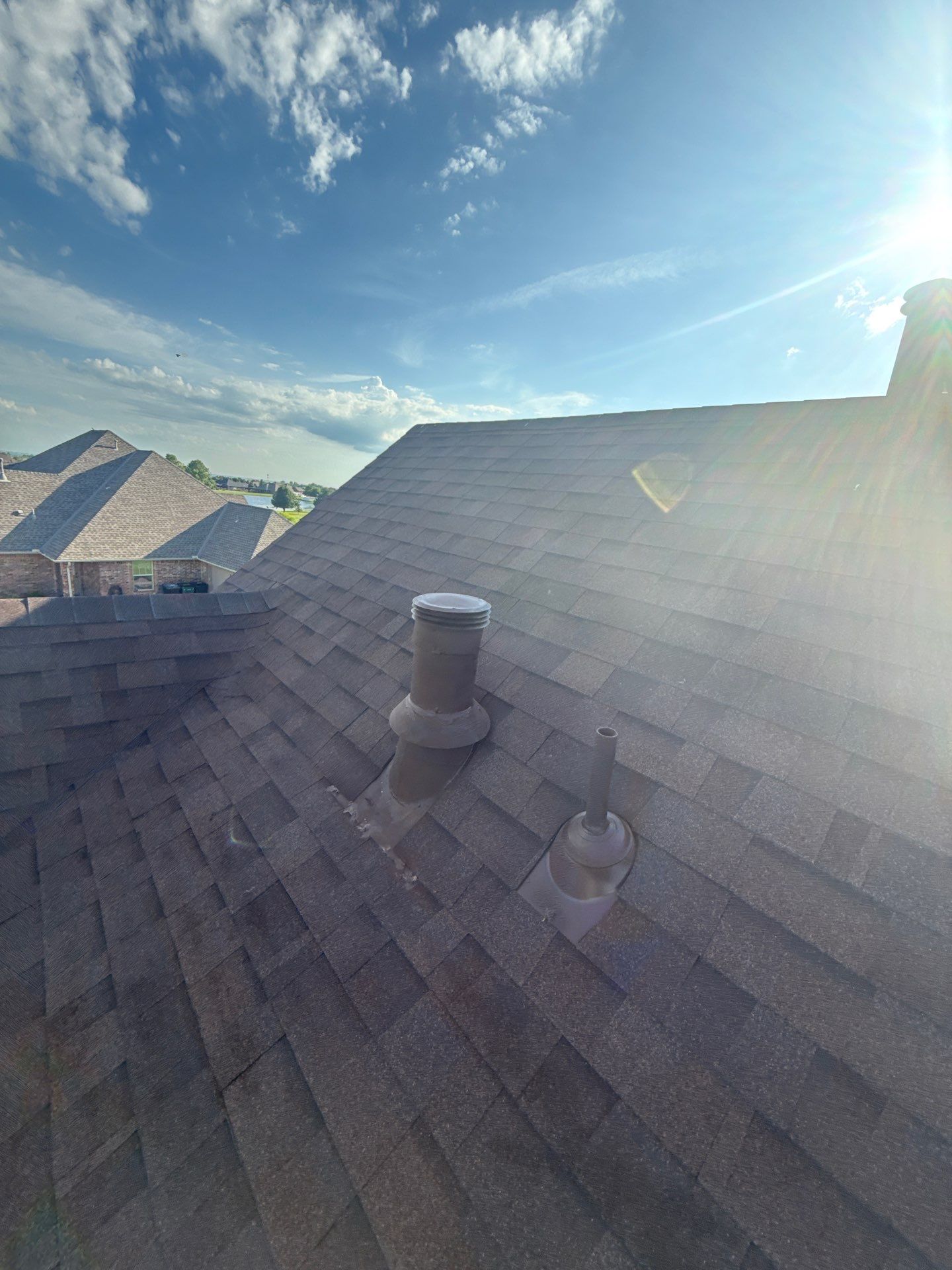 roof replacement in Yukon by McCann's Roofing and Construction