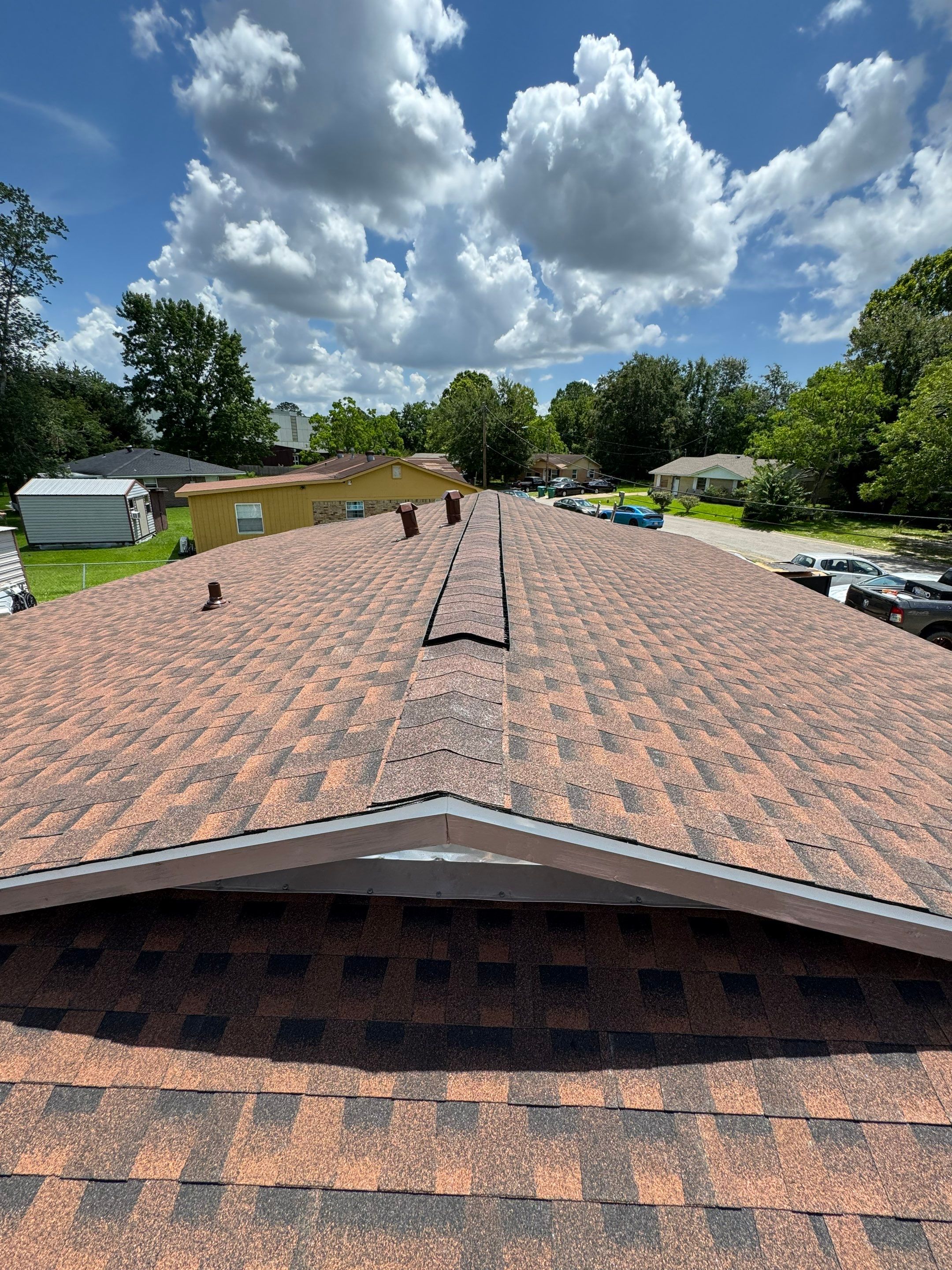 Full GAF HDZ Hickory Shingle Roof Replacement in Gulfport by Frontline Roofing