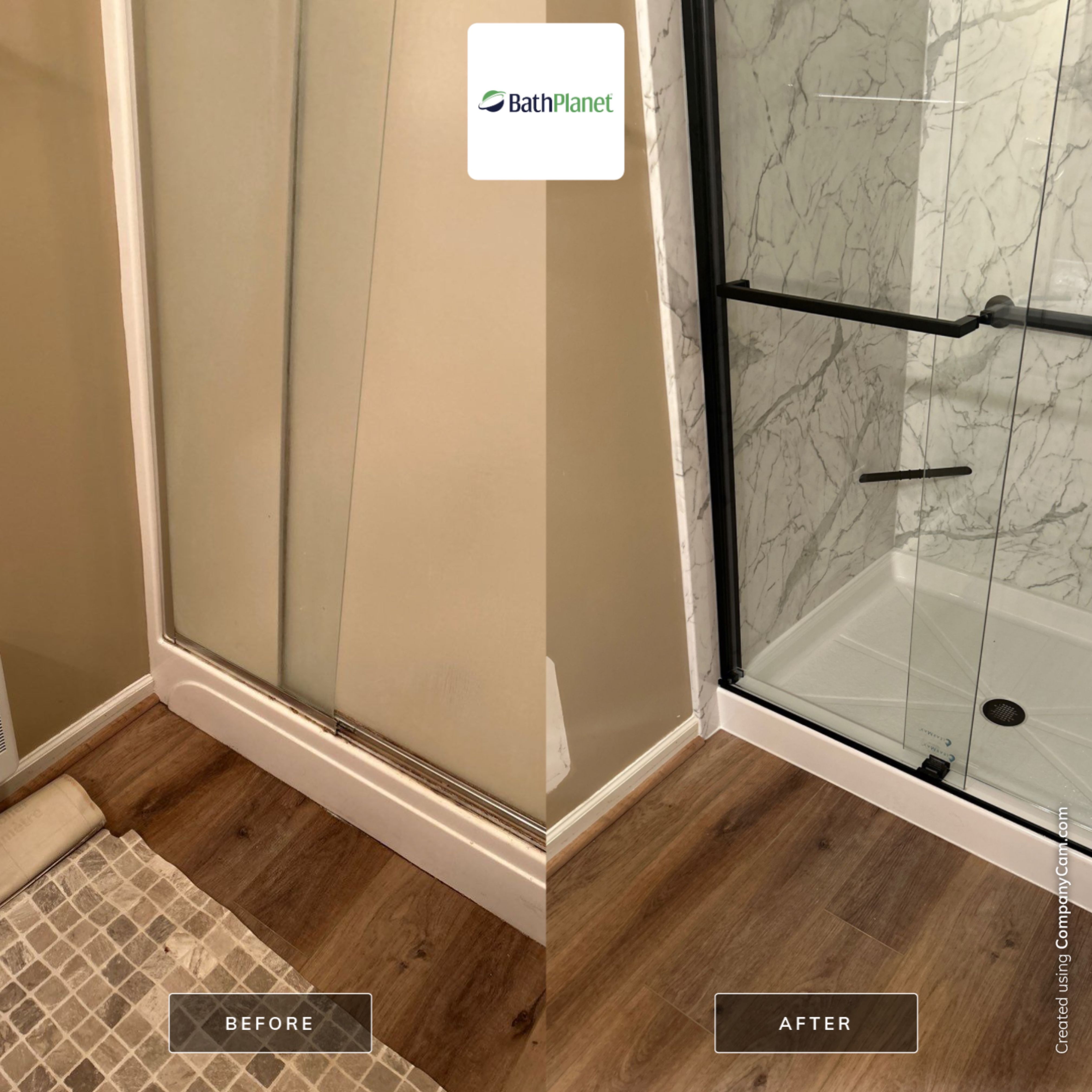 Shower Upgrade Remodel by BathPlanet SW Virginia