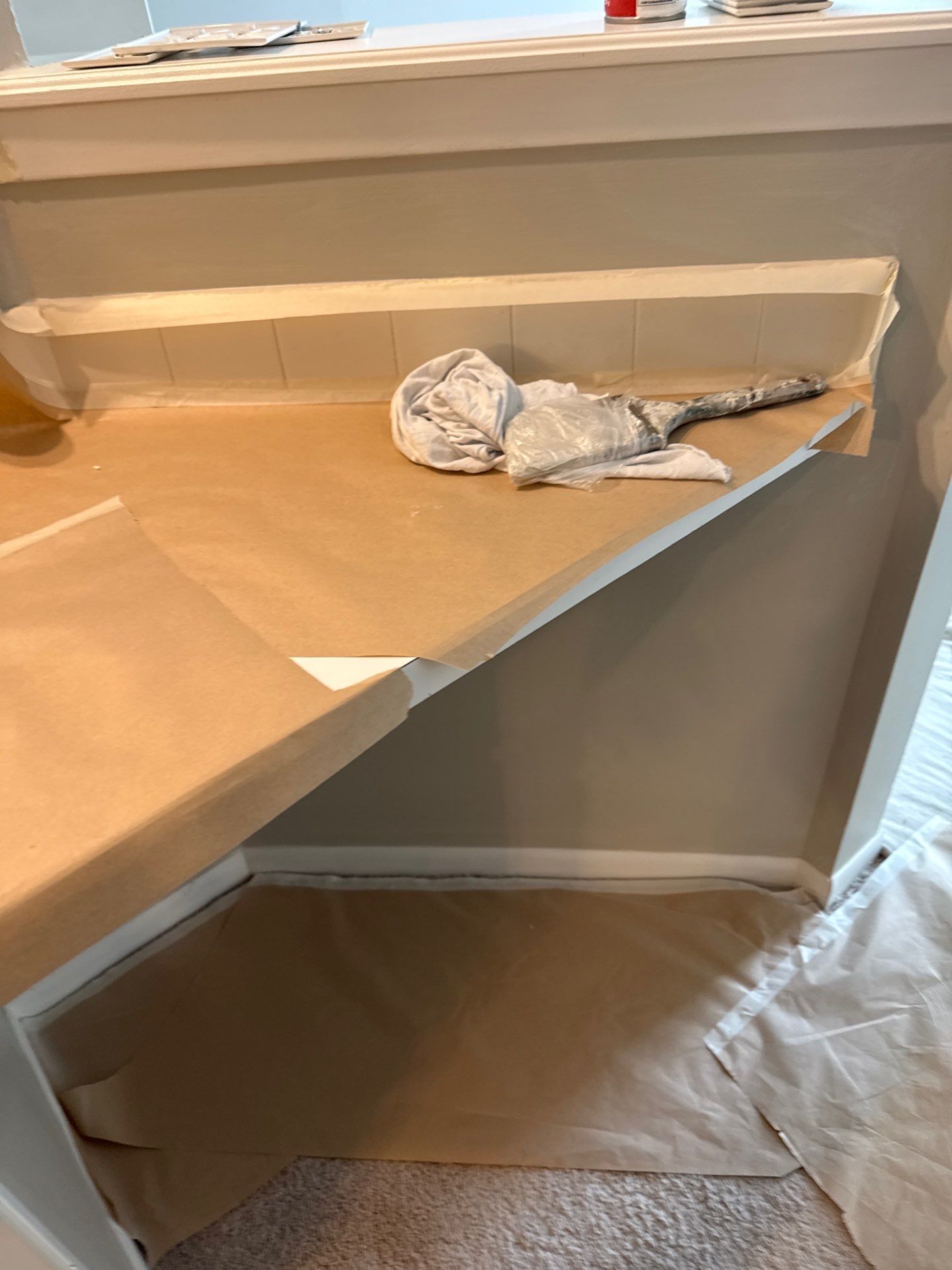 Condo Repaint Walls in Urbandale by Midwest Paint LLC