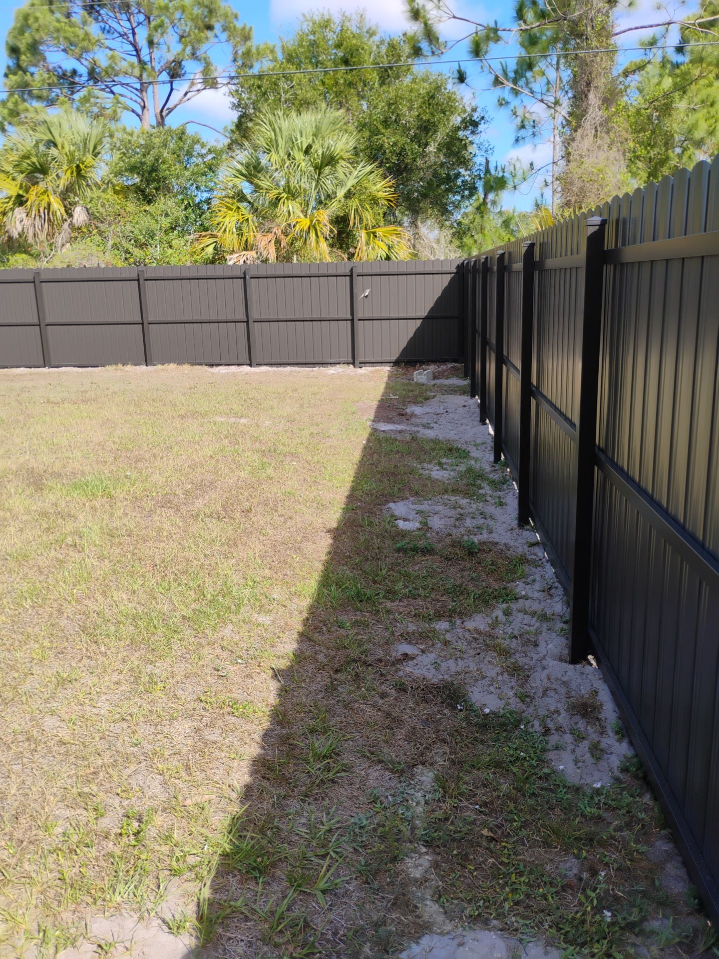 Bronze Metal Privacy in North Port by True Fence LLC