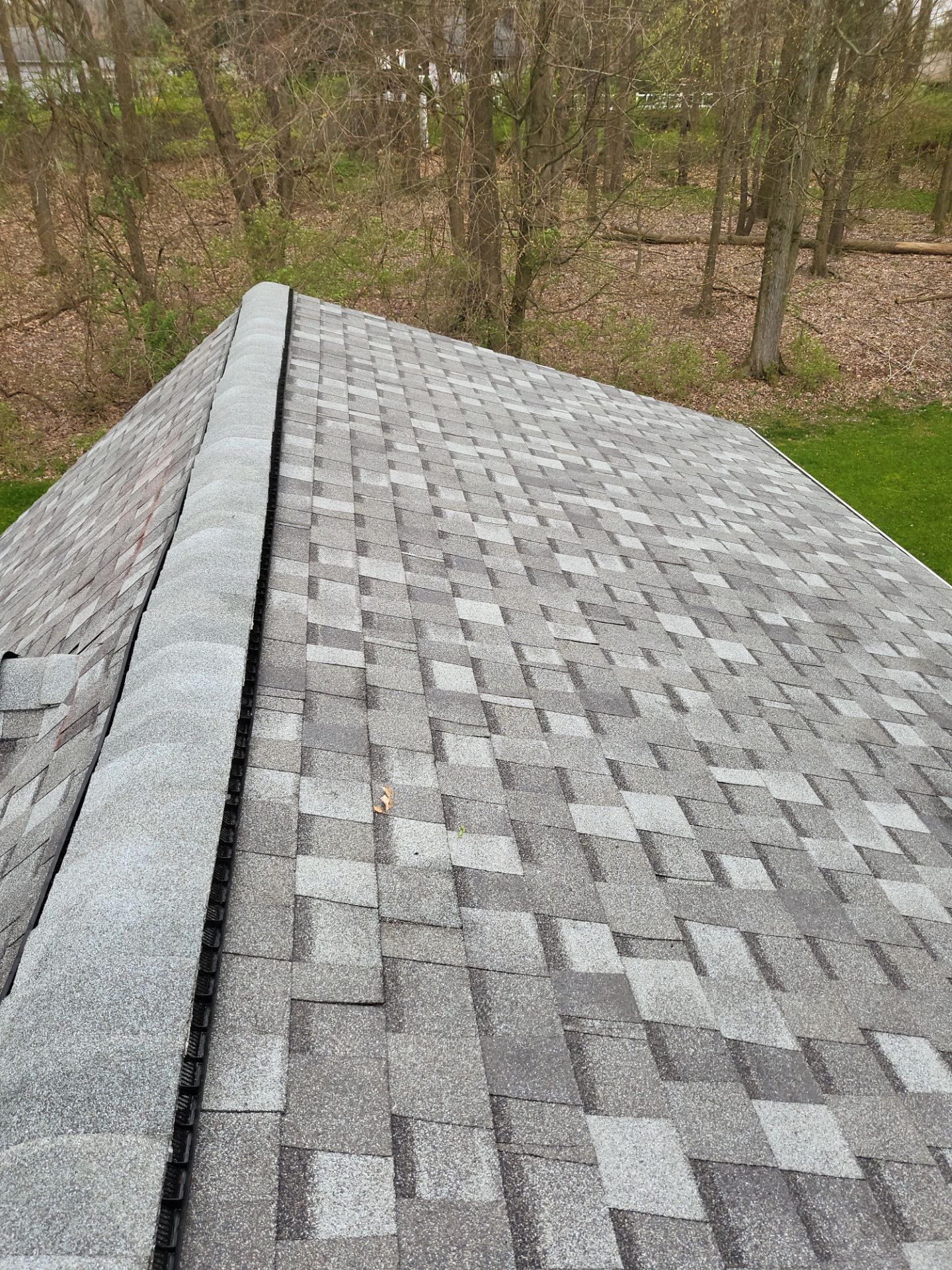 Atlas Pinnacle, Color, Coastal Granite, Drip Edge, Color, Black by Eagle Eye Roofing