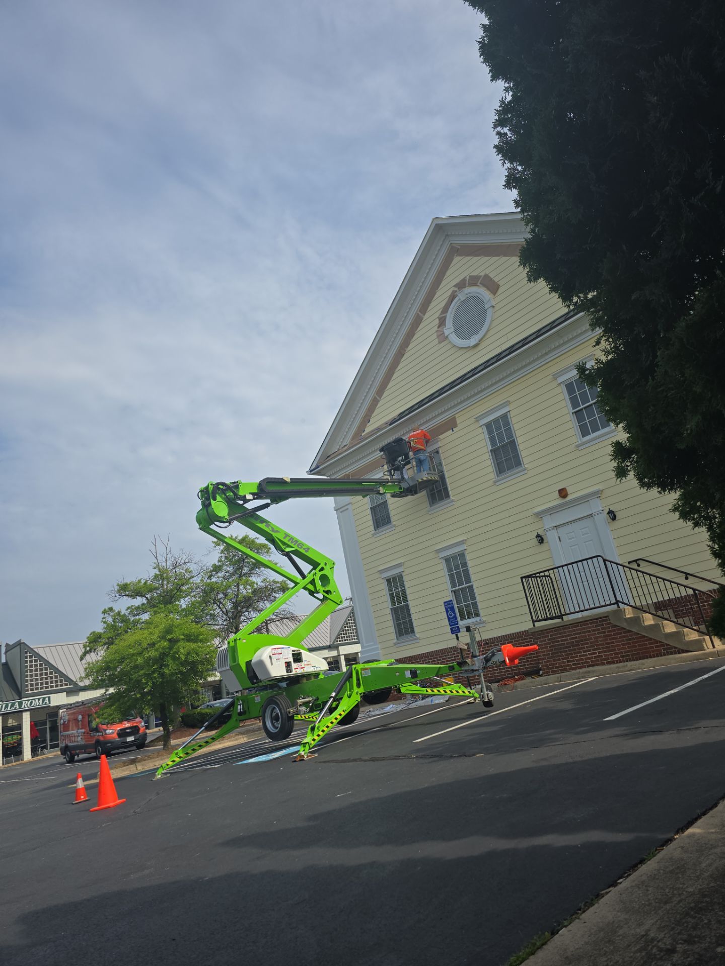 Commercial Exterior Painting Services for Mainstreet Bank in Leesburg, VA by My Painter 