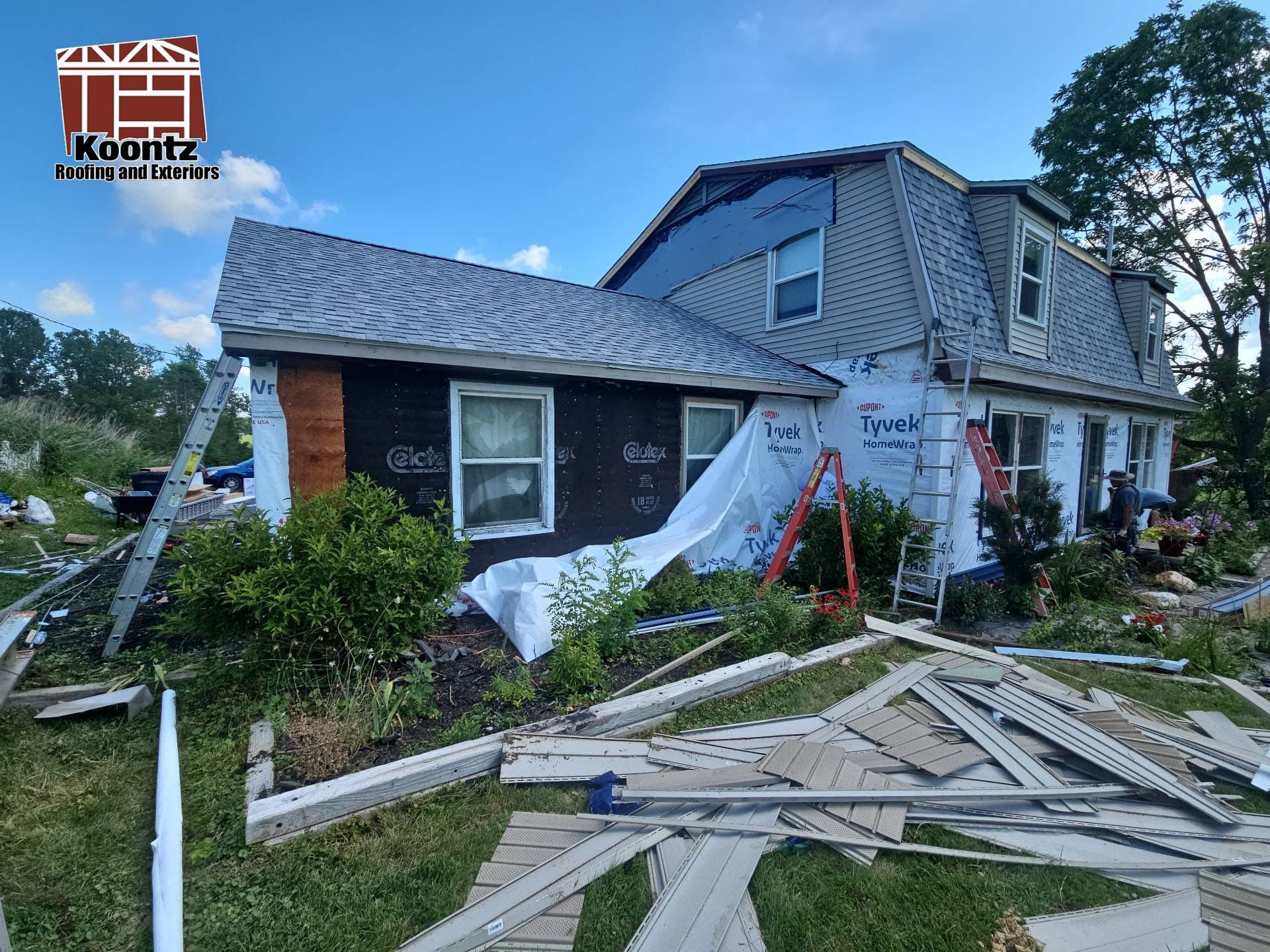 Roof & Exterior Installation by Koontz Construction