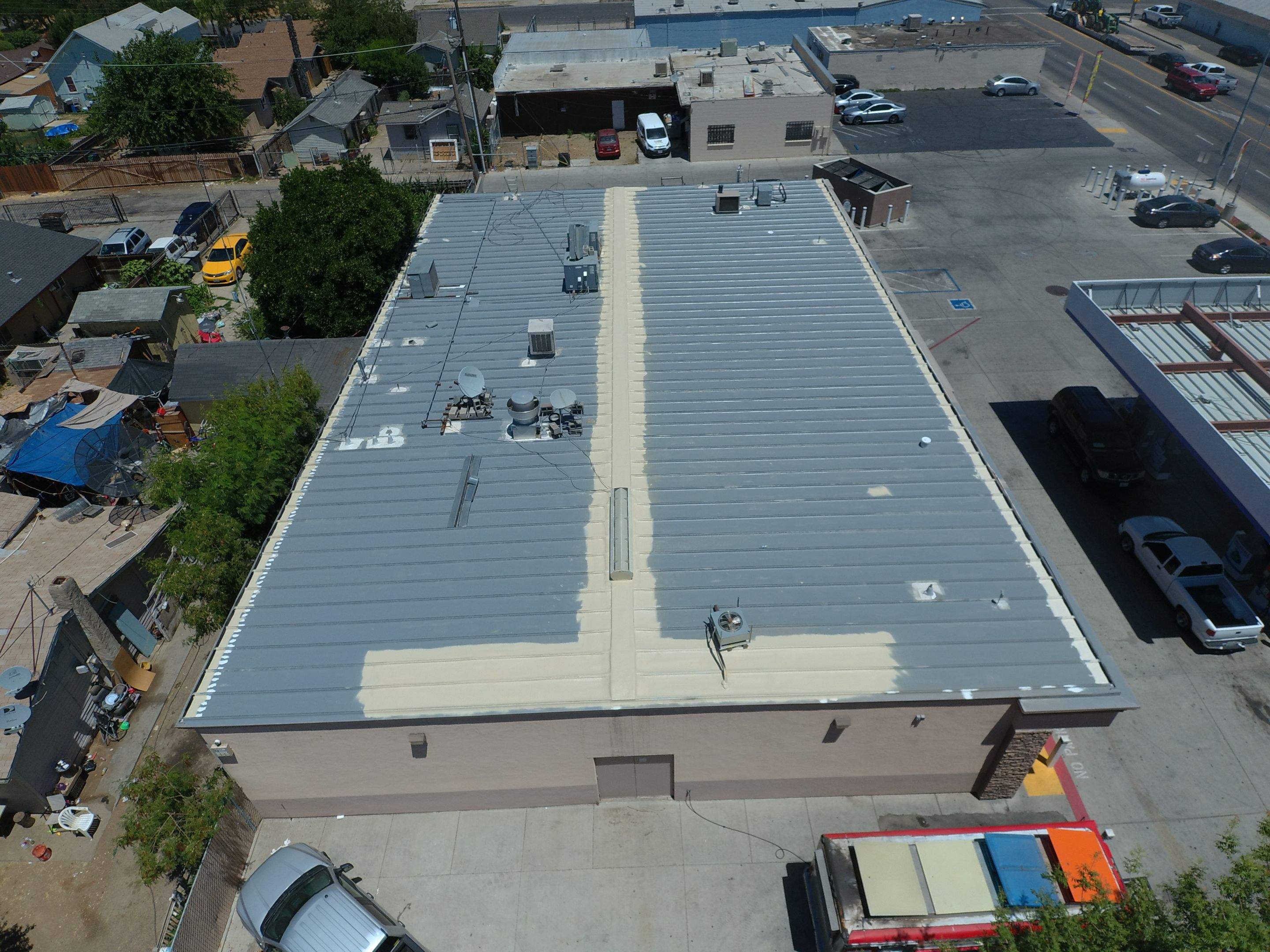  Chevron Gas Station by Straight Edge Roofing Inc