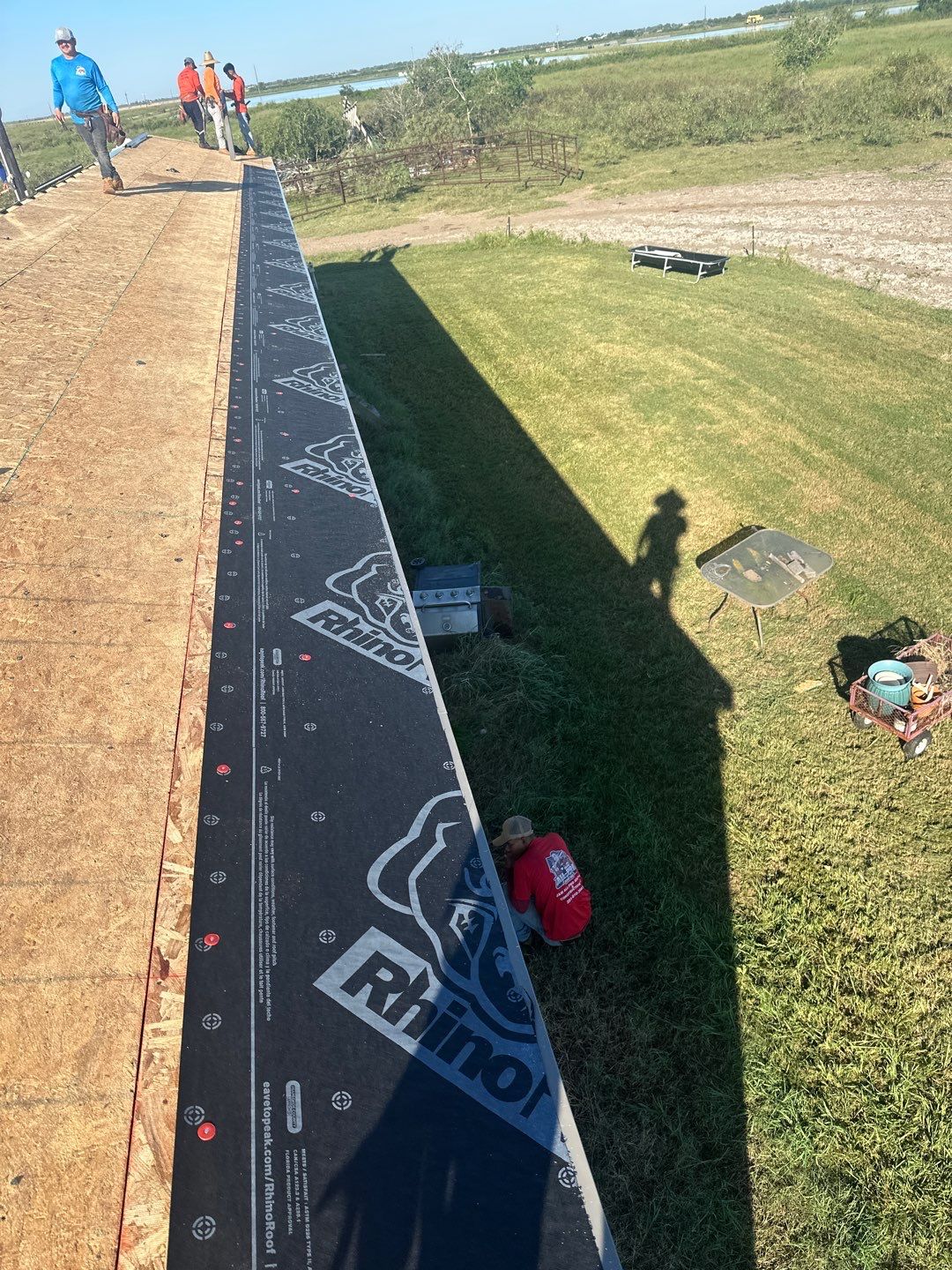 Residential Roofing Installation using Owen's Corning Duration (Lifetime) Shingles by Roof Repair Company