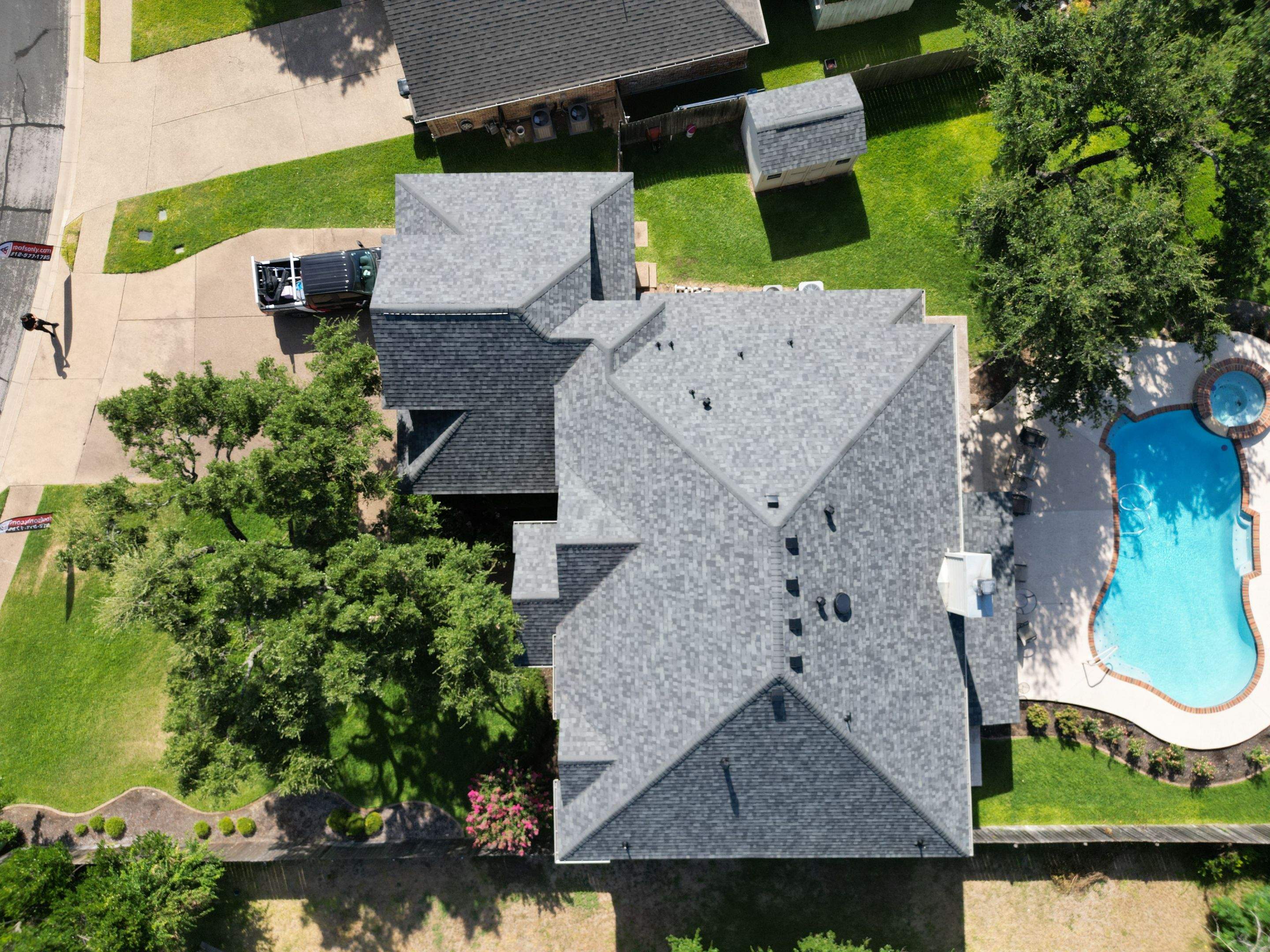 Estate Gray - Owens Corning TruDefinition Duration  by RoofsOnly.com