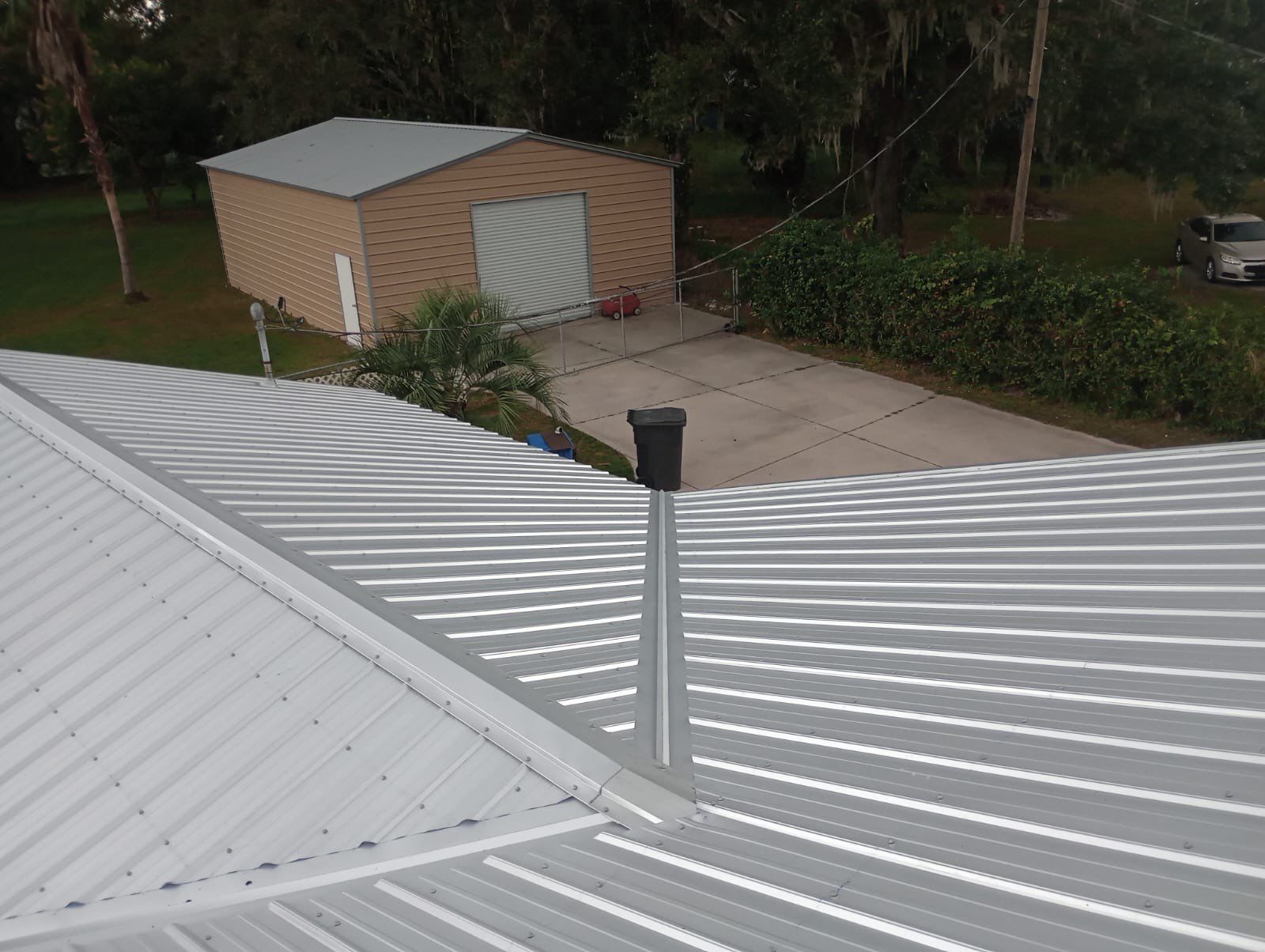 Metal Reroof Replacement Plant City FL by Pinnacle Roofing Group