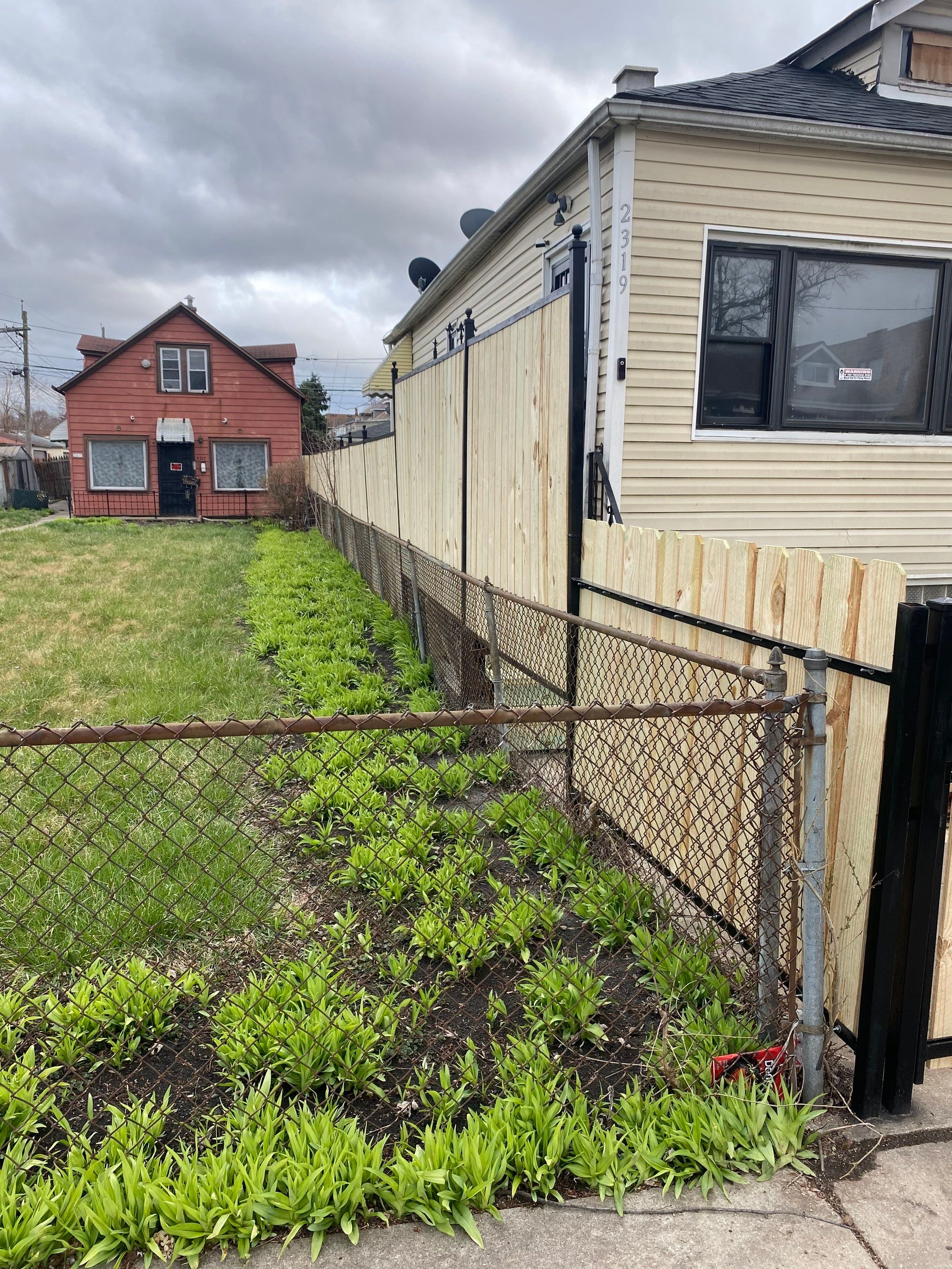 Fence Installation using pressure treated lumber  by INQUSE GENERAL CONTRACTOR
