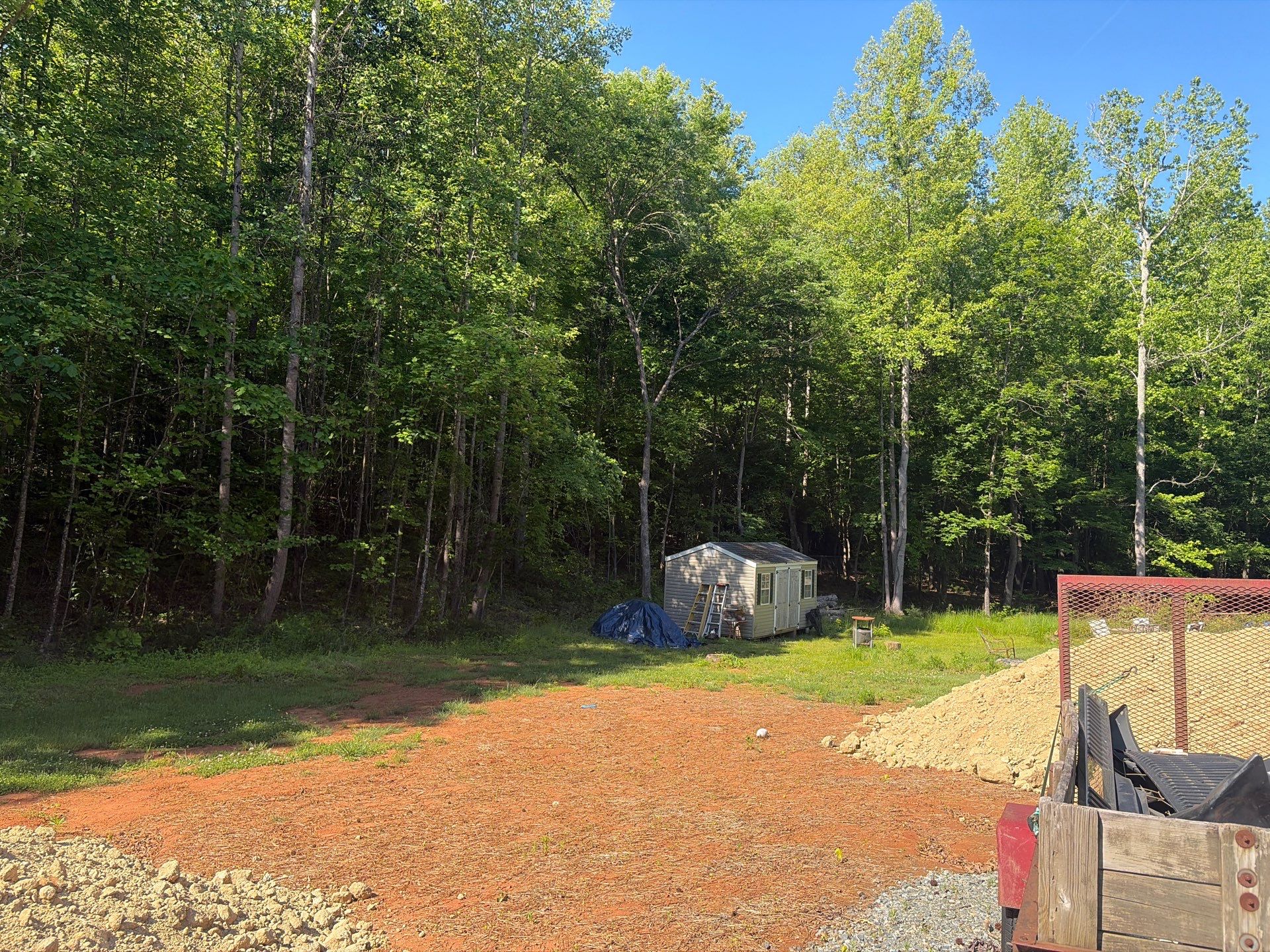 Residential Site Grading and Stormwater Drainage Installation in Thomasville by Four Oaks Grading and Septic, LLC