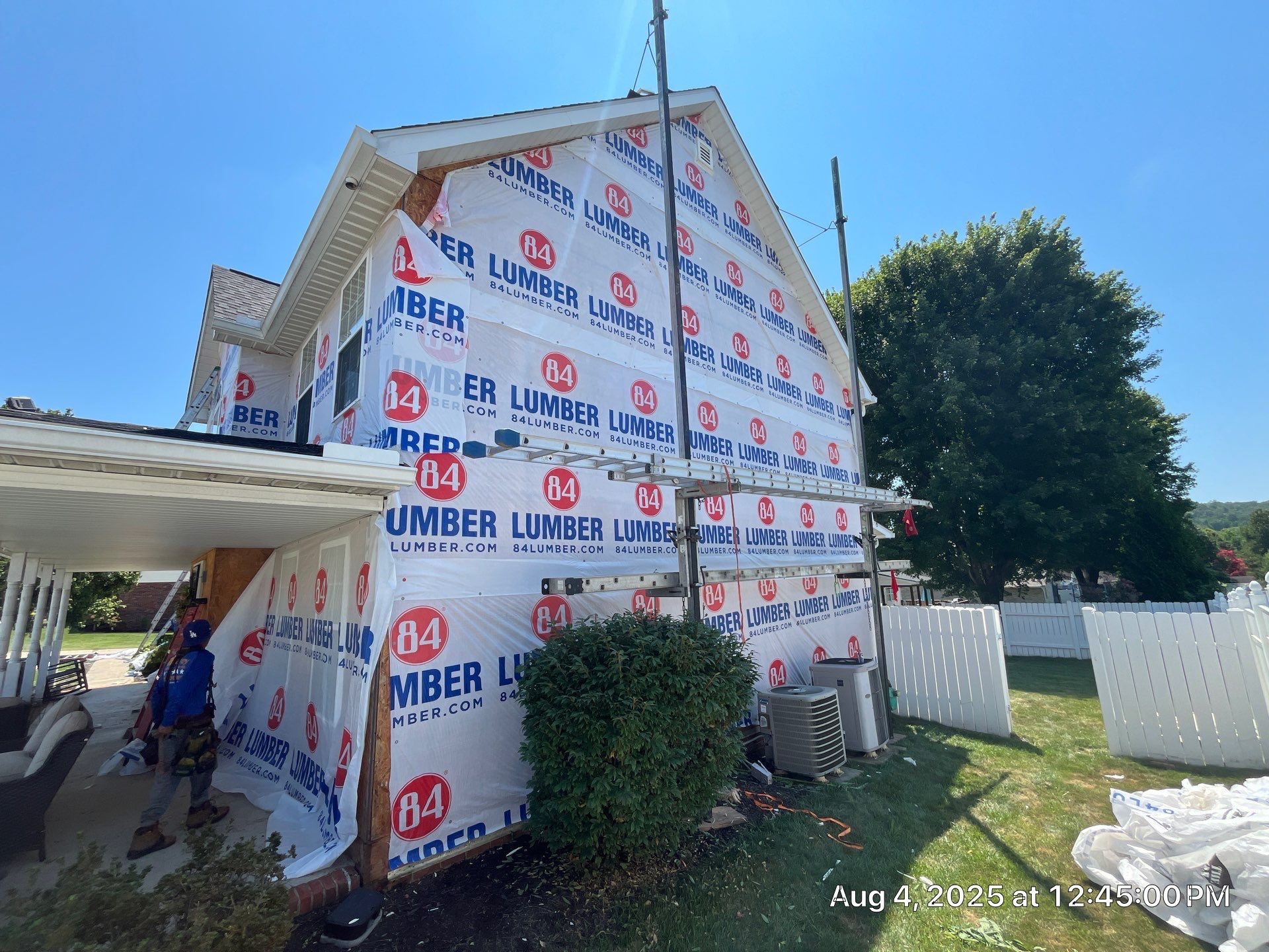 Siding Installation using Provia Siding by Fahey Roofing + Contracting