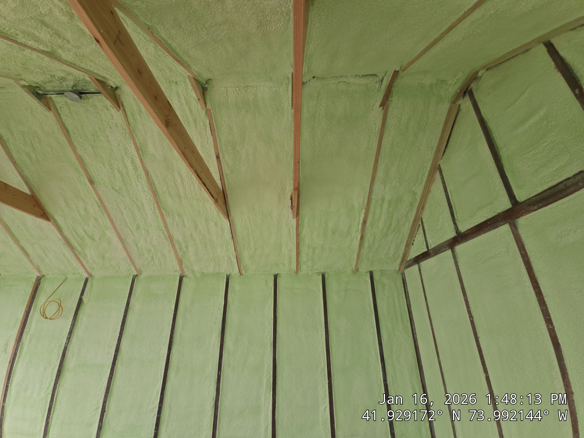 Detached Garage using Closed Cell Spray Foam by NYS Foam & Energy