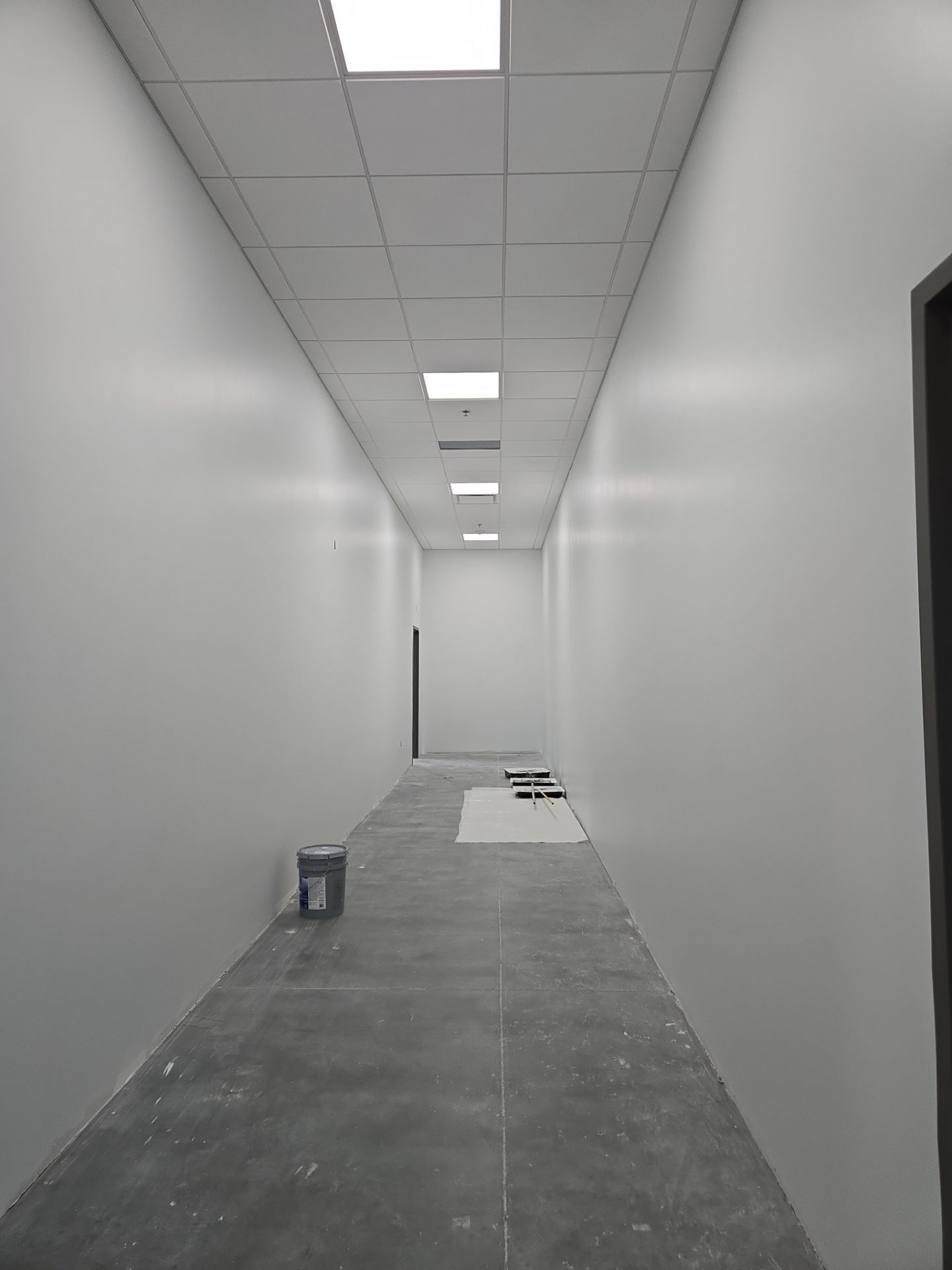 Warehouse Construction using Hallman Lindsay Vertical Concrete Stain 167 by Blair Commercial Painting, LLC