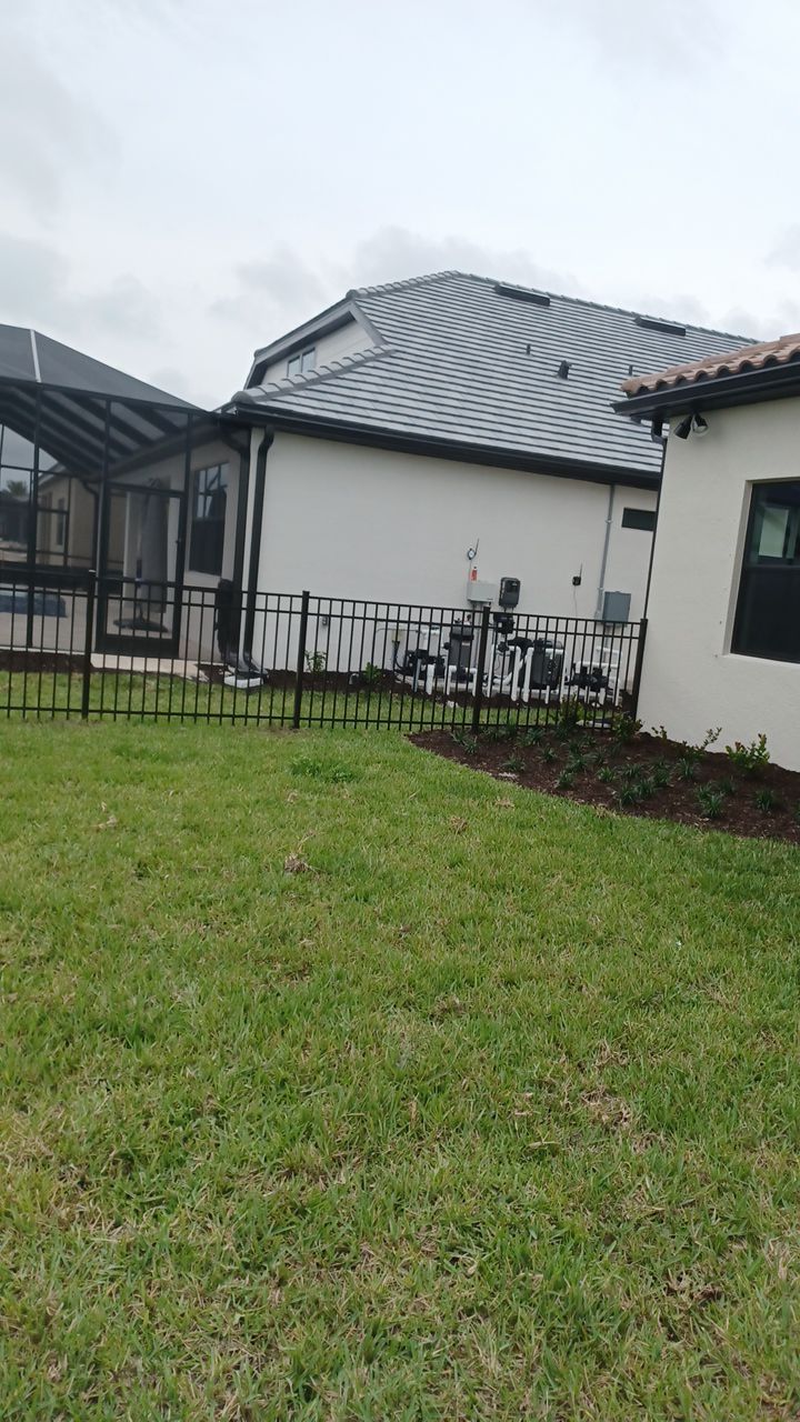 Nokomis, FL 4ft. Tall 3-Rail Bronze Aluminum  by Asap fence and gates, LLC