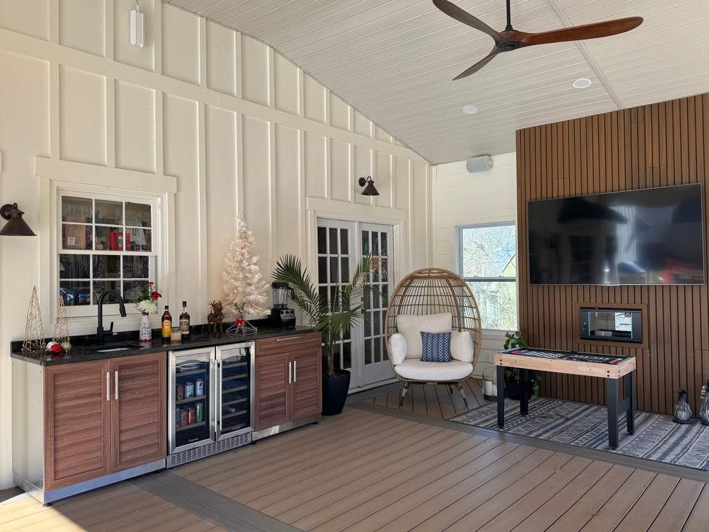 Composite Porch by Pillar and Pine