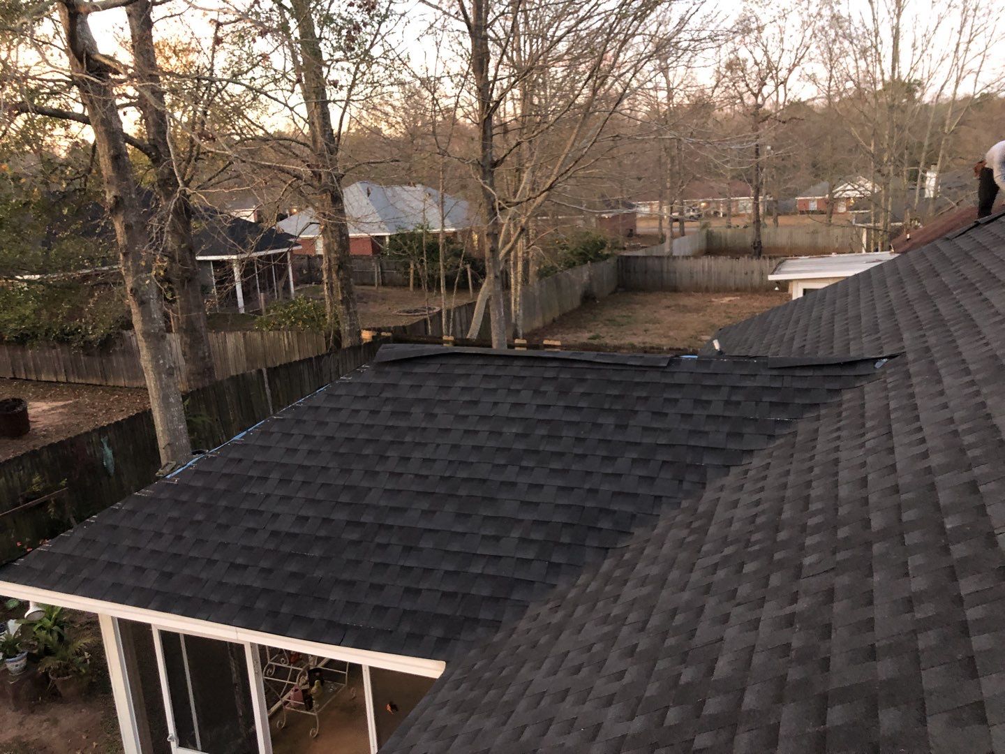 Residential Roofing Installation using Roof Replacement by American Roofing & Construction LLC