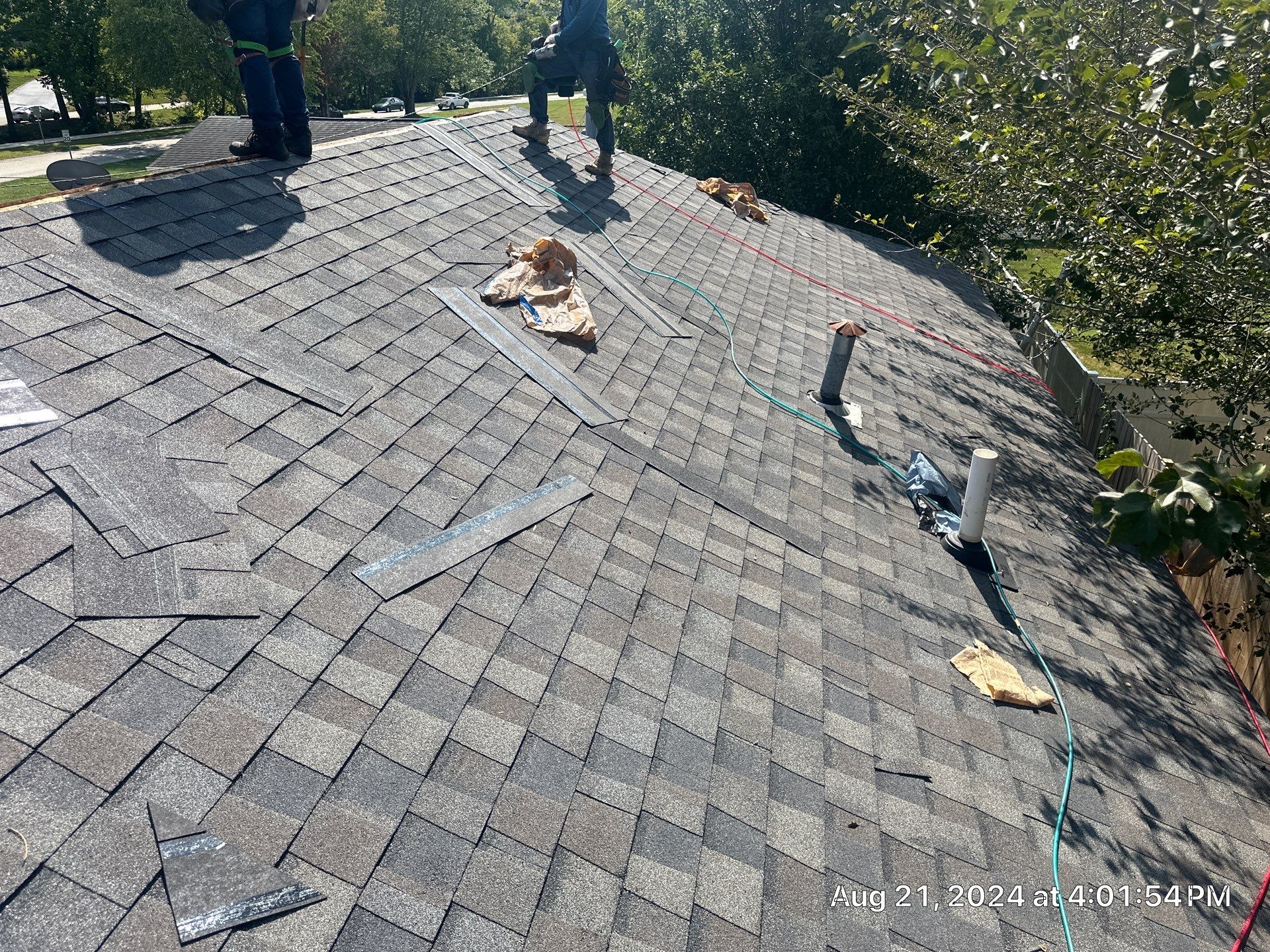 Residential Roofing Installation using Certainteed Landmark Pro Shingles by Fahey Roofing + Contracting