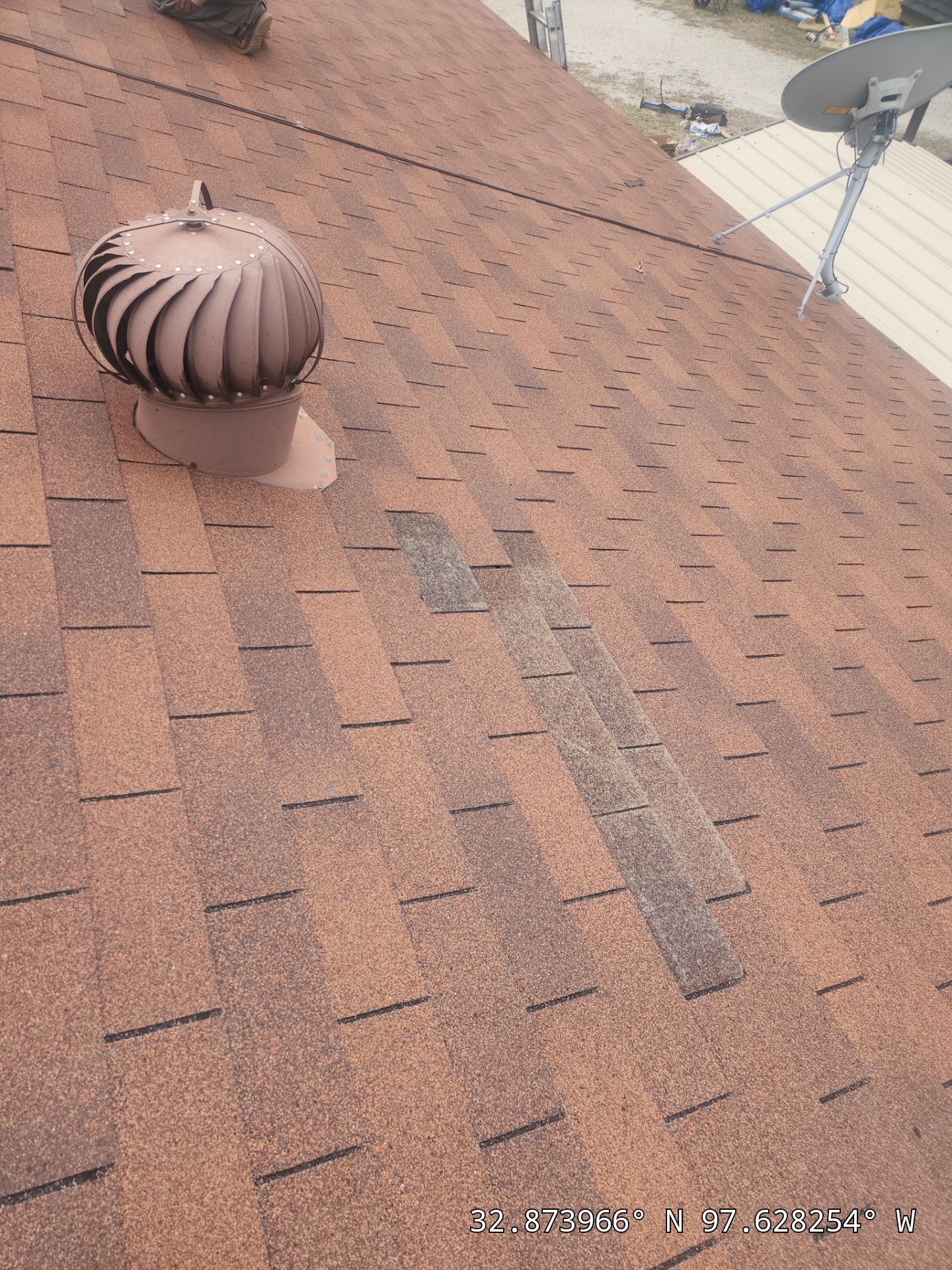 Project in Weatherford by Lonestar Roofing and Restoration LLC.