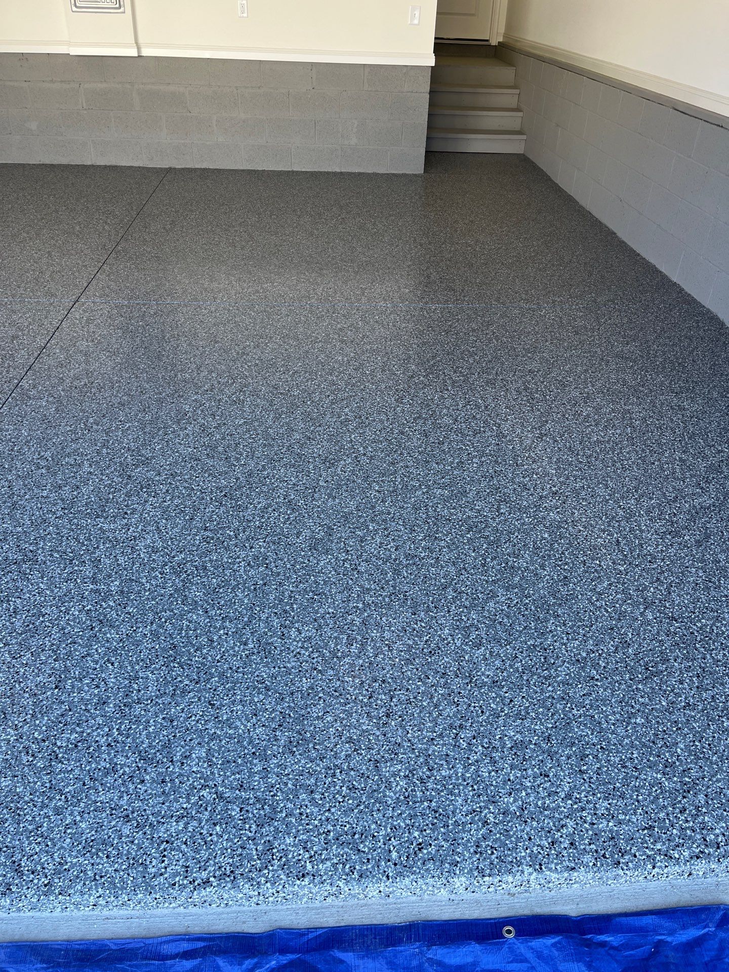Garage Floor Coating using Wombat by My Garage Floor Guys