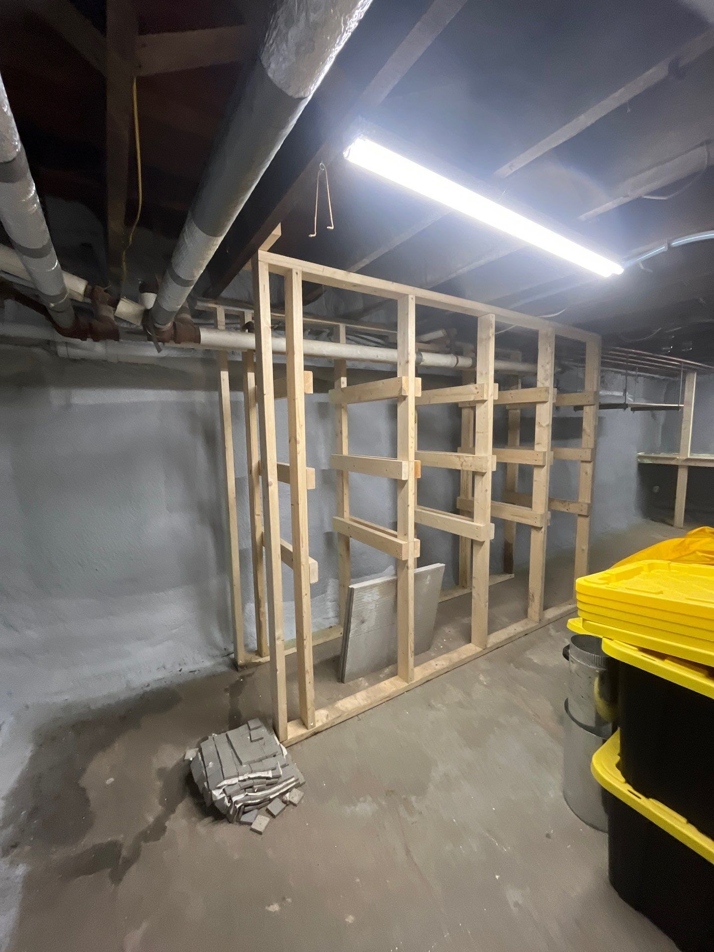 Attic Insulation using open cell spray foam by NYS Foam & Energy