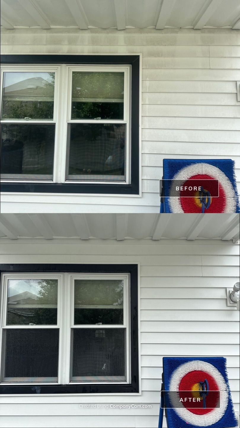 Project in Addison by Simmons Power & Soft Washing