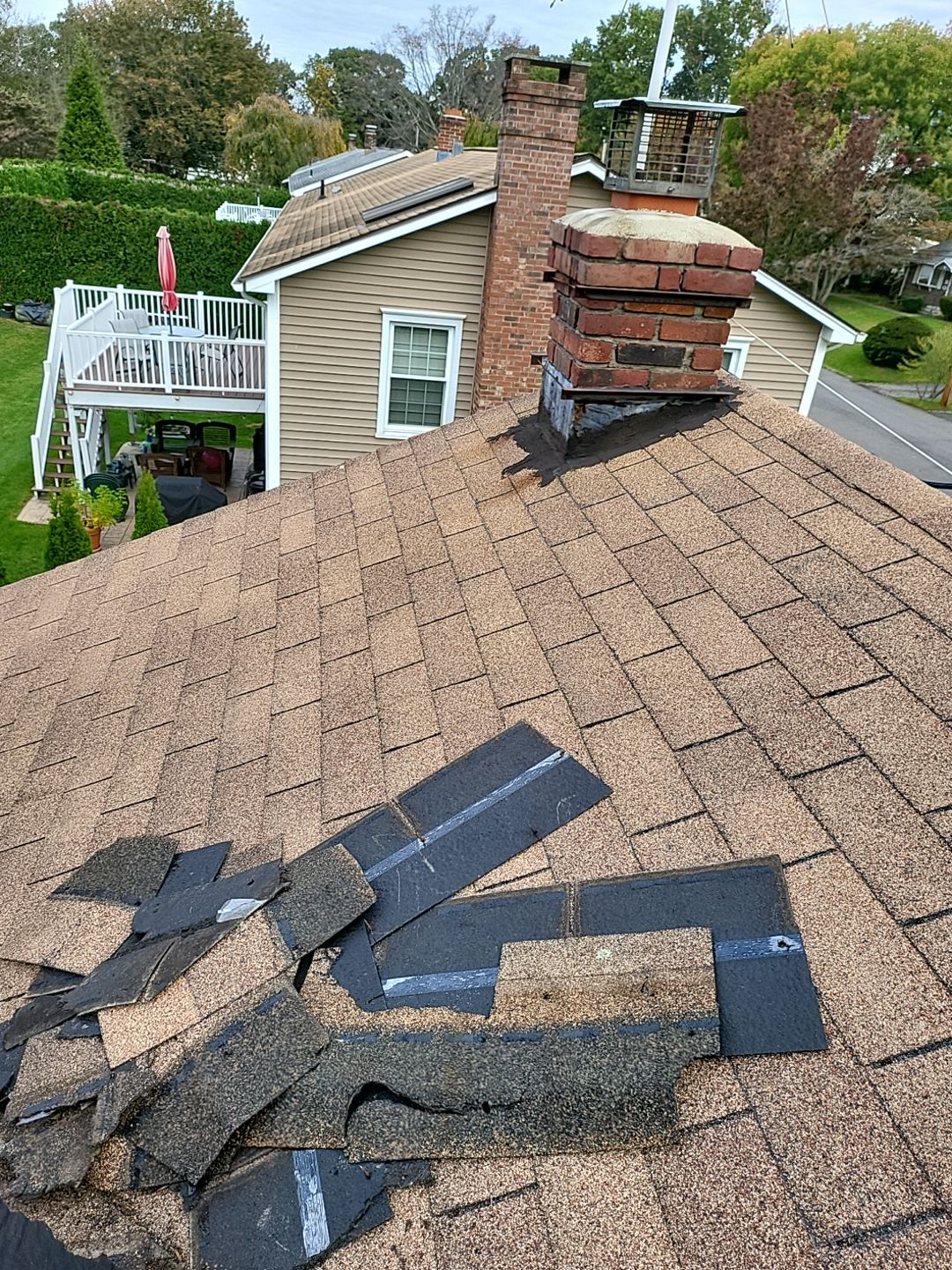 Residential Roofing Installation using Owens Corning TruDefinition Amber by A Plus Exterior