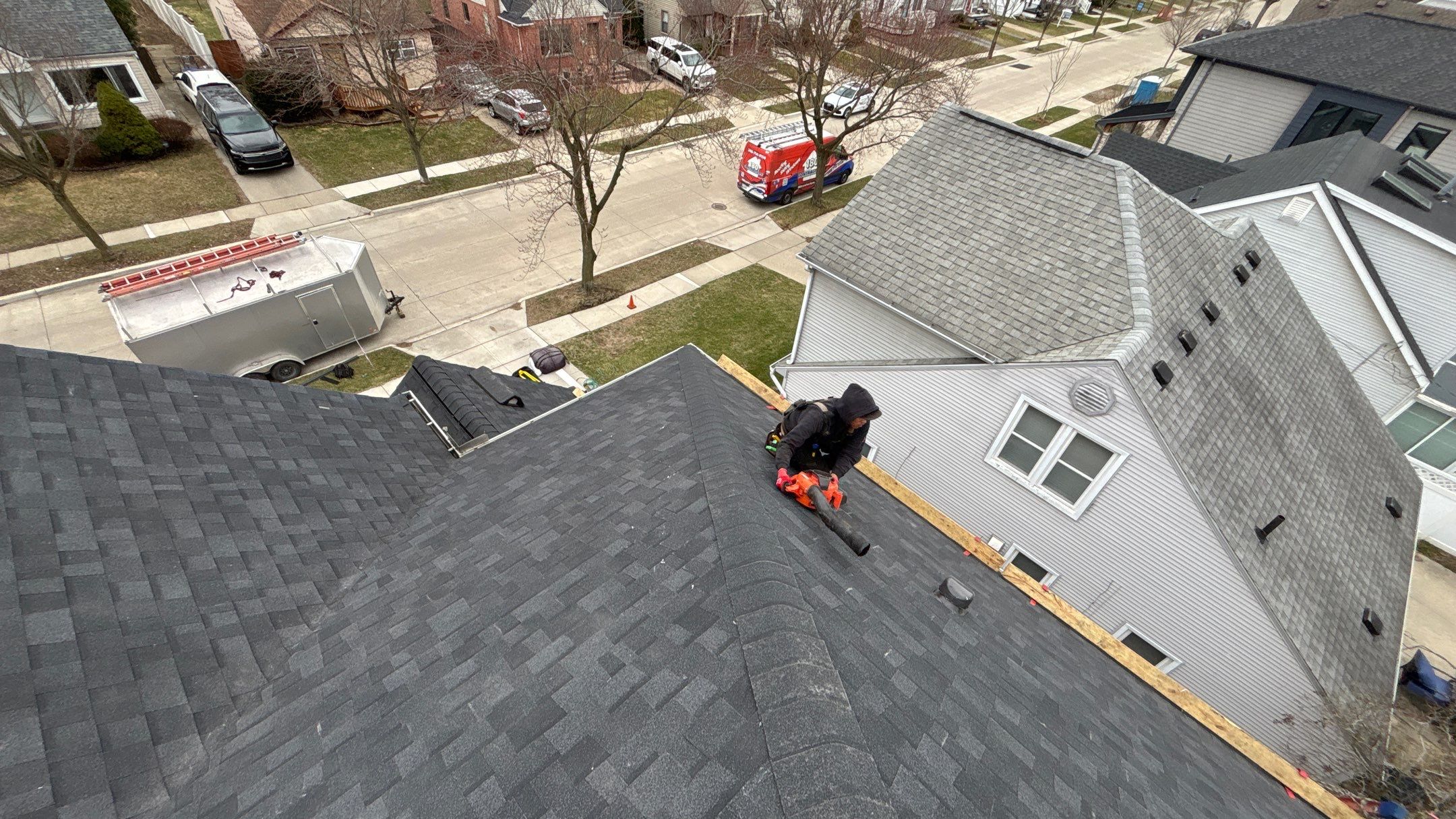 Roof Replacement using Owens Corning Duration Flex by 180 Contractors