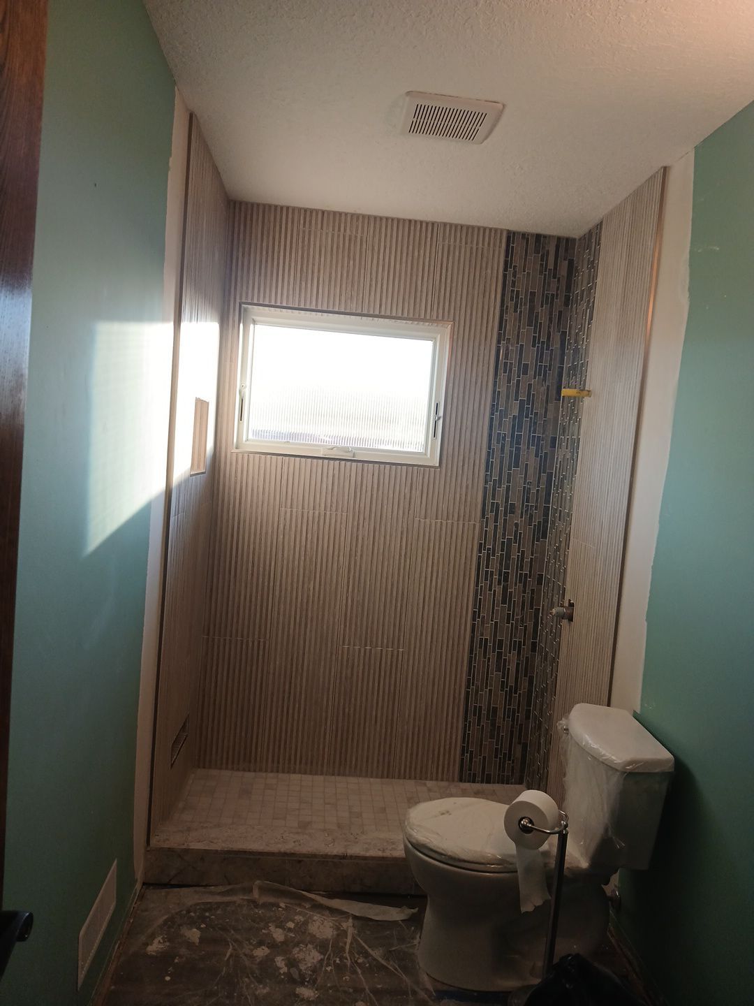Shower Completion & Quality Correction – Taking Over and Finishing Right by Johnny Five Construction 