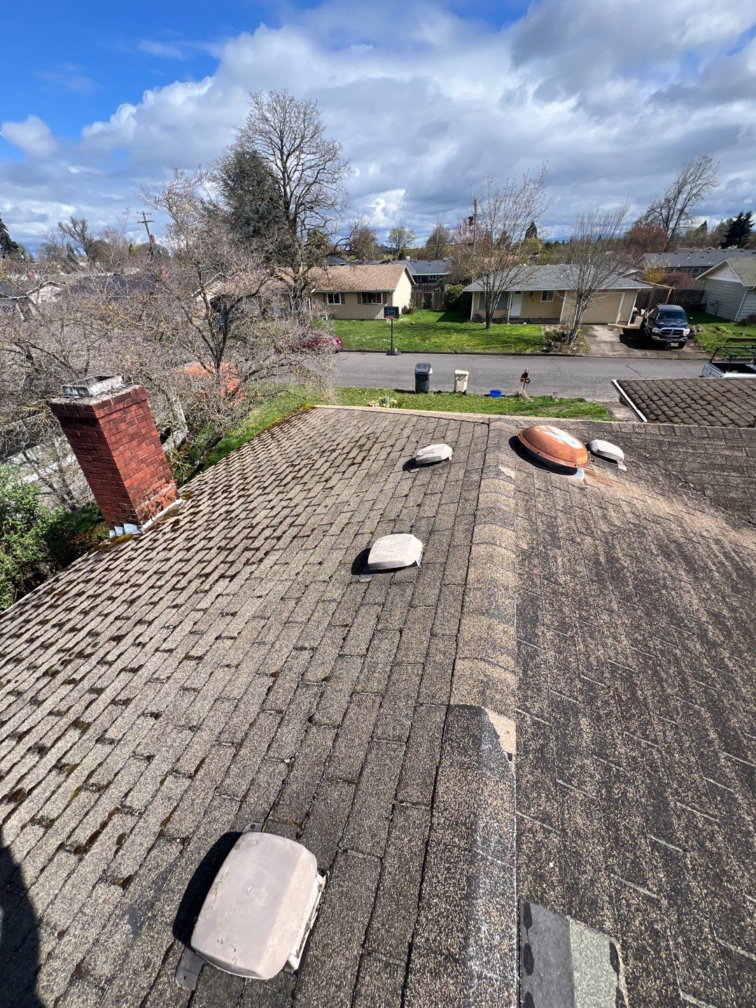 Residential Roofing Installation using IKO Dynasty (Color: Driftshake) by Orezona Building & Roofing Company, Inc.