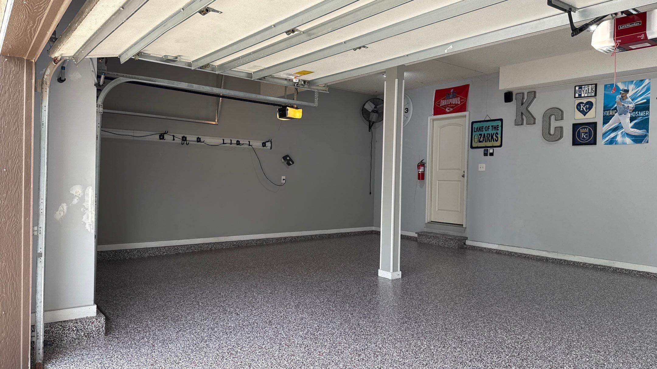 Tony & Denise Added A Little Flash To Their Garage  by Banner Garage