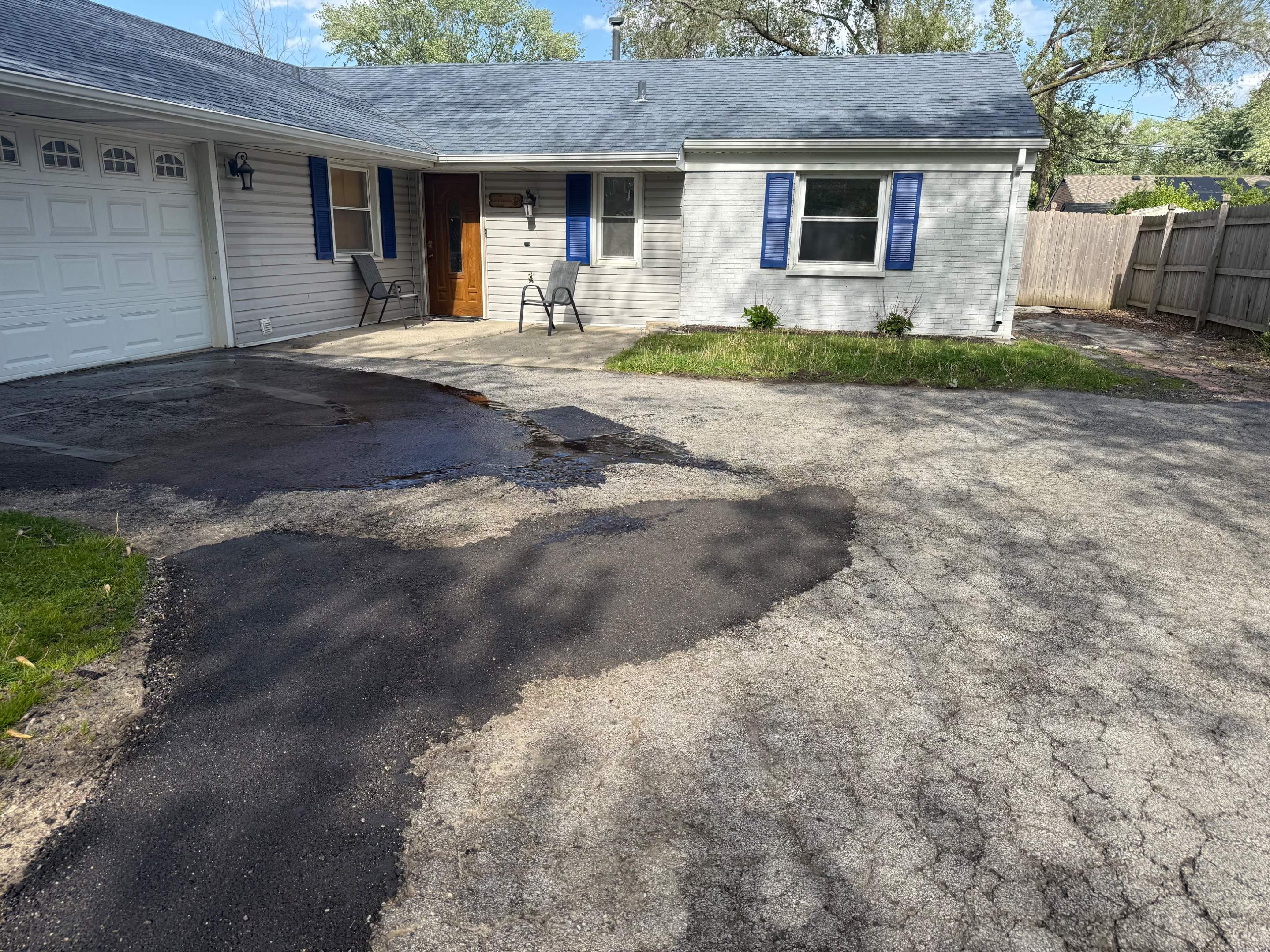 Temporary Asphalt Repair & Sealcoating by PaveRight Concrete&Asphalt LLC