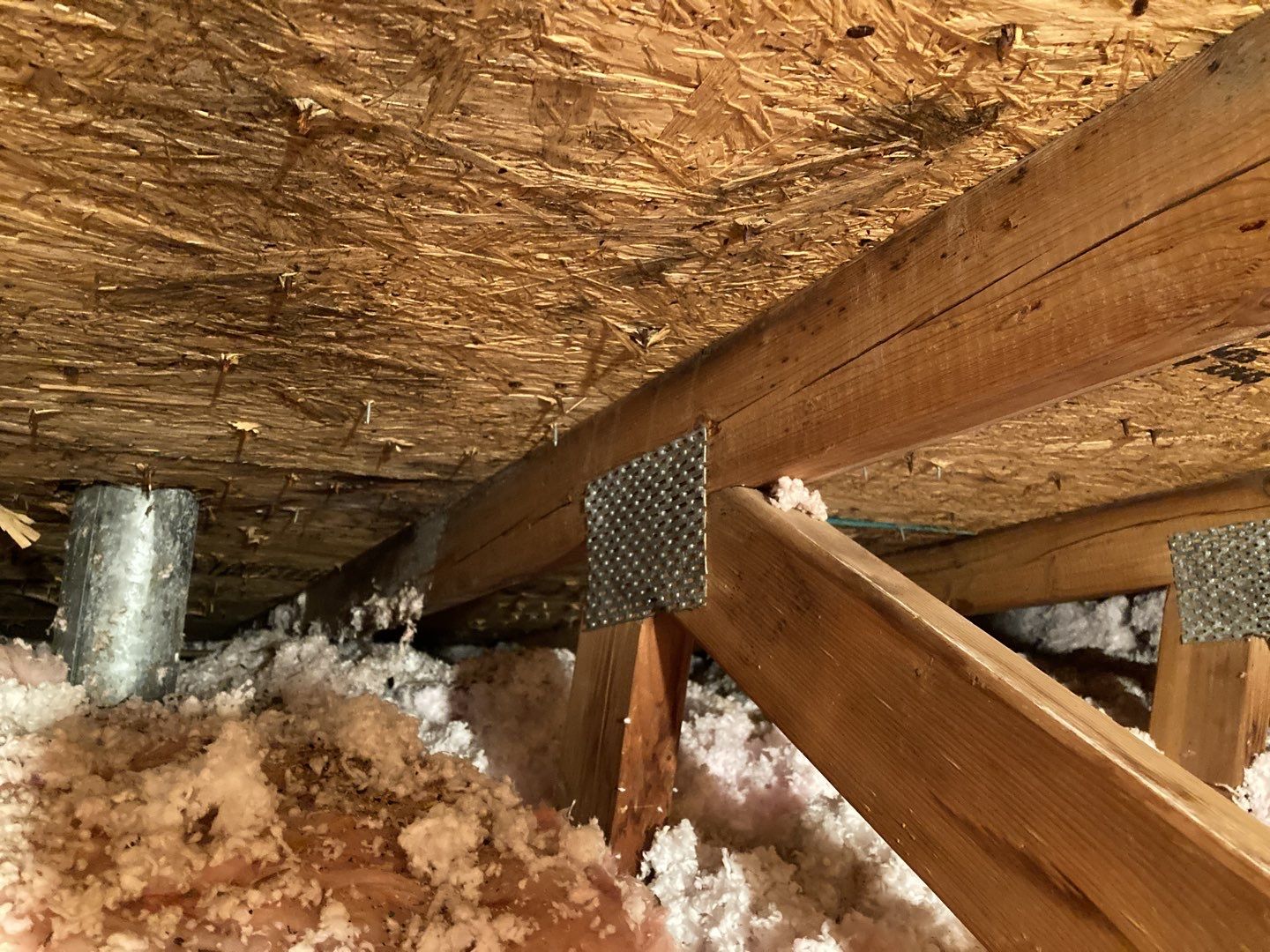 Mold Remediation in Attic by Accountable Home Services