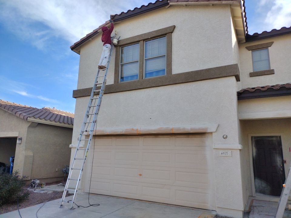 Exterior Painting using Dunn-Edwards EVERSHIELD®  by Crash of Rhinos Painting & Garage Floors