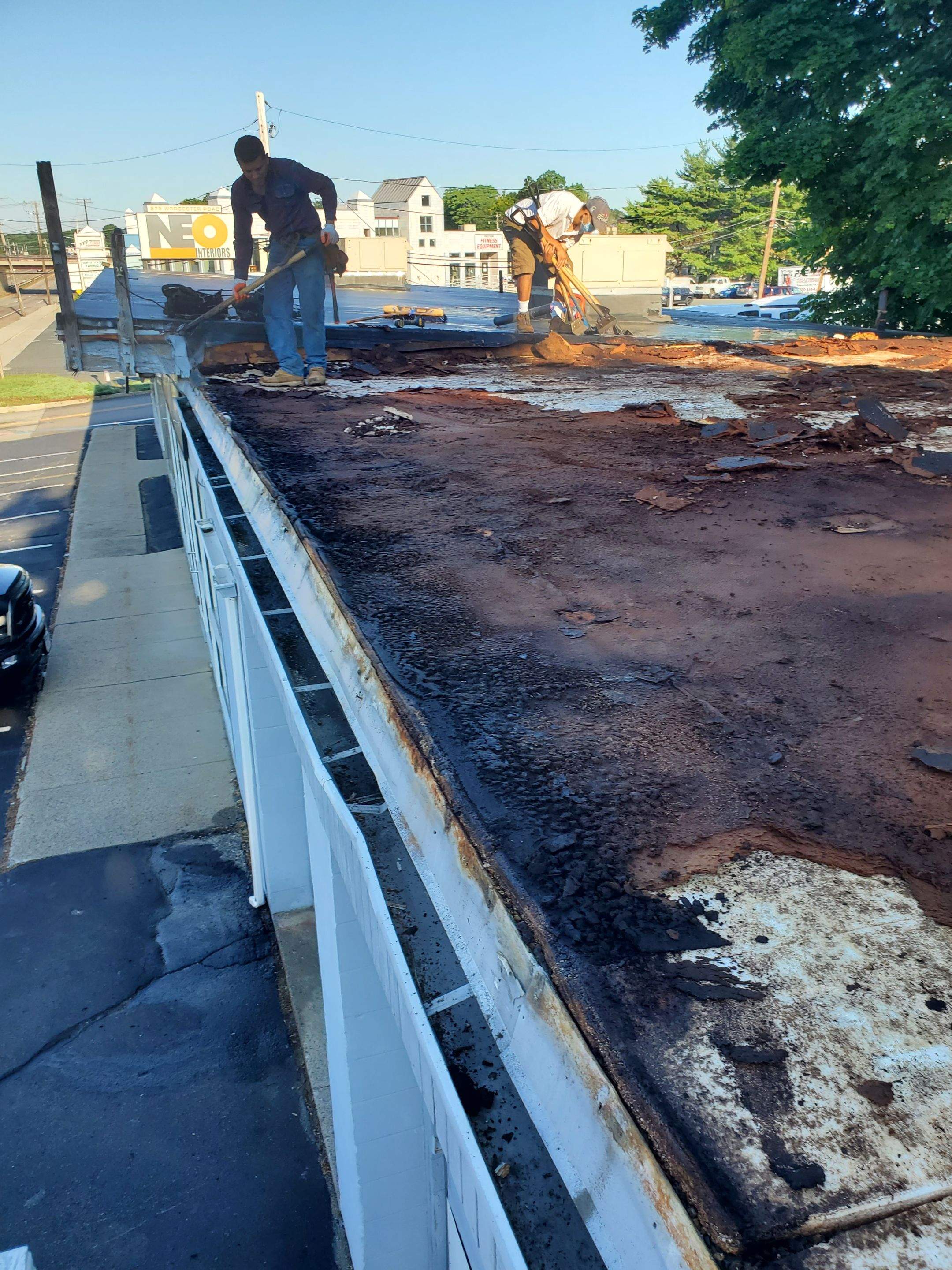 Commercial Roofing Installation using GAF Roofing by UBrothers Construction