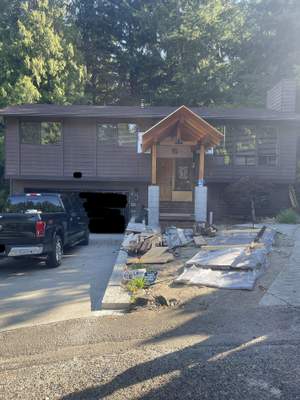 Residential Roof Replacement in Progress in Bremerton, WA