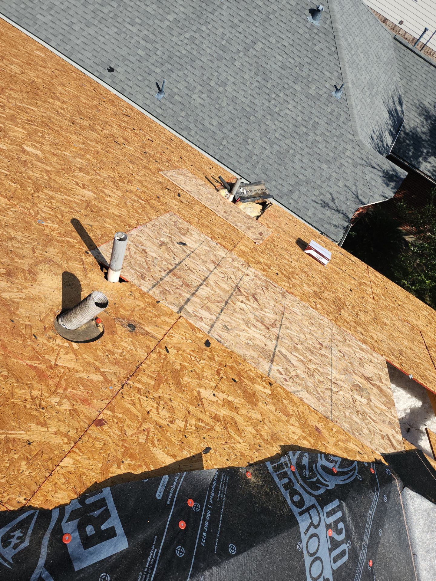 Residential Roofing Installation using Owen's Corning Duration (Lifetime) Shingles by Roof Repair Company